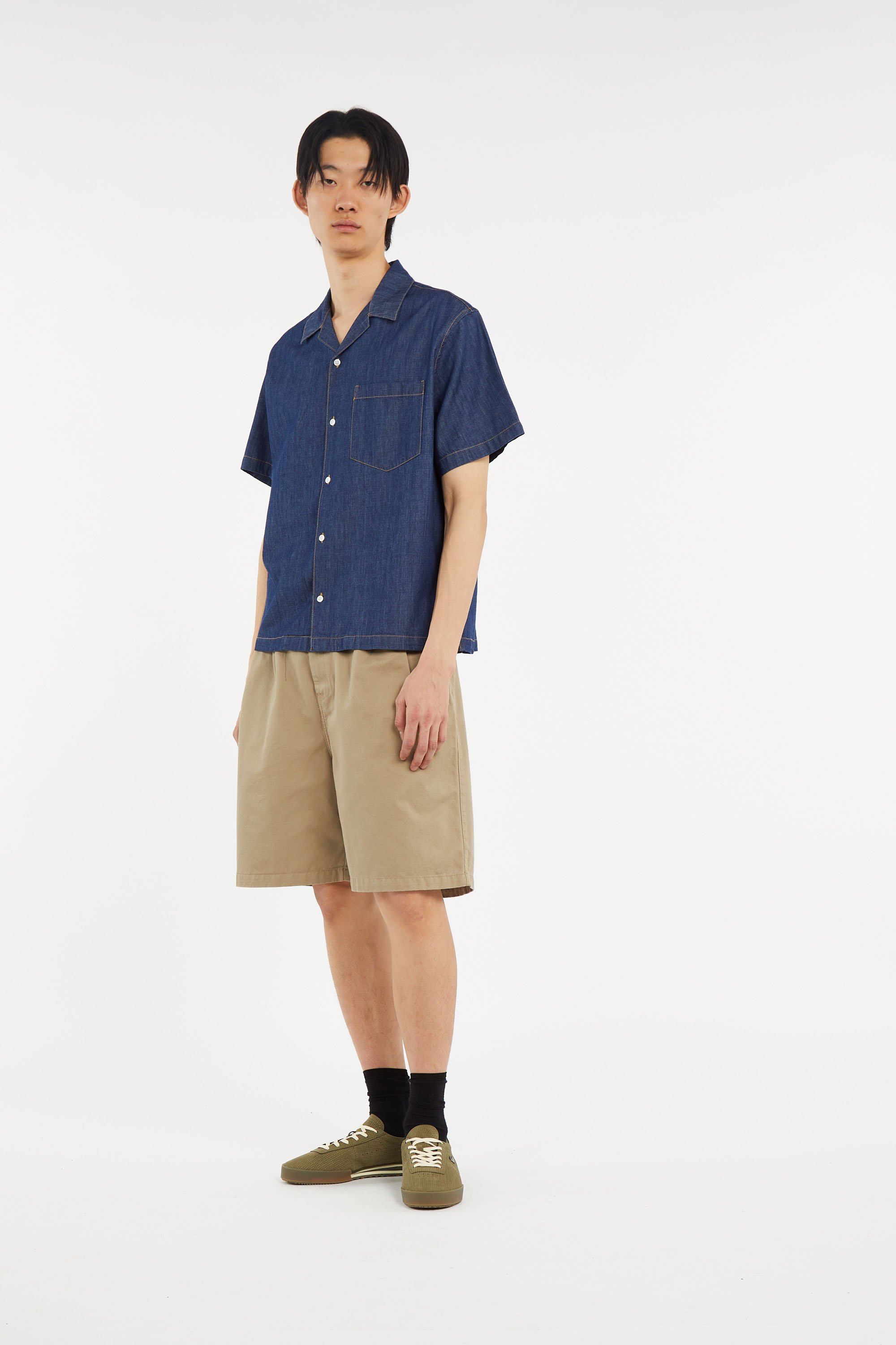 Chemise chemise casual manches co LACOSTE Bleu