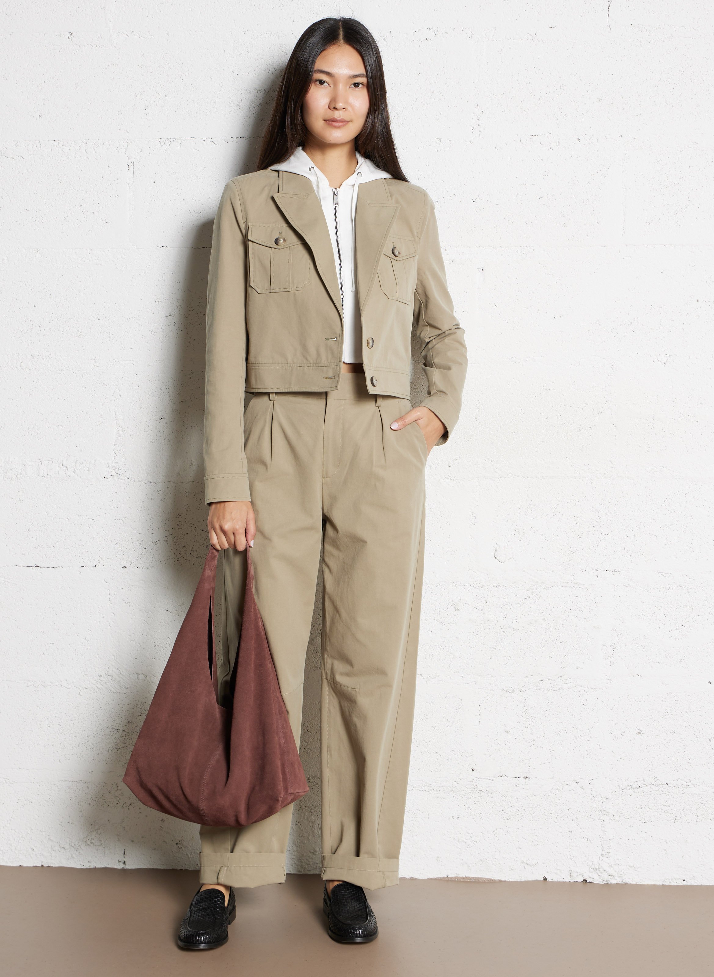 Veste col tailleur IKKS Vert