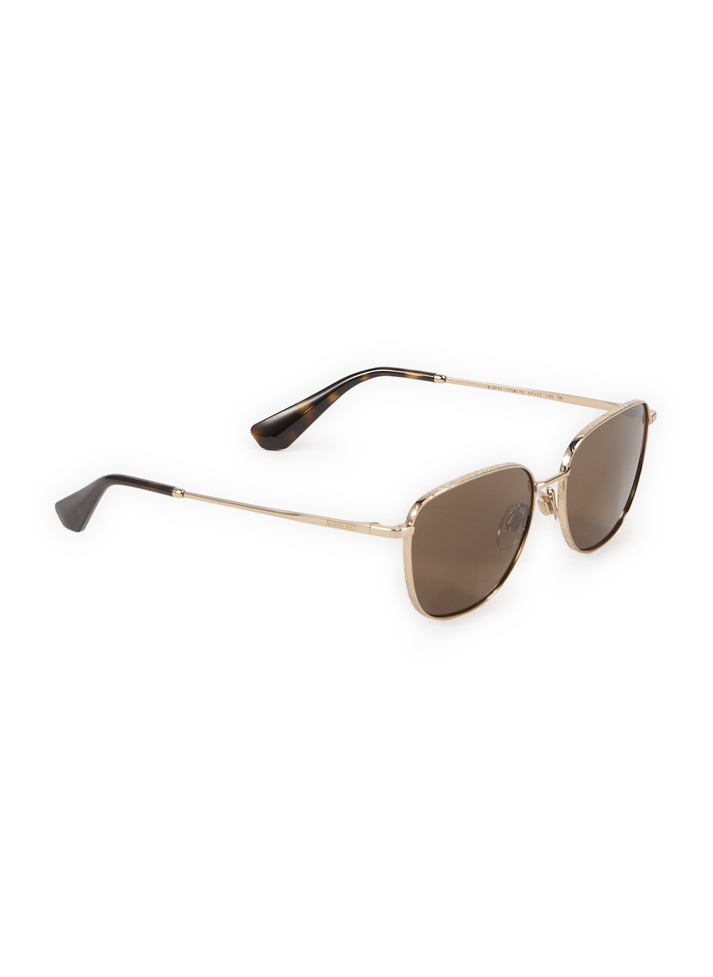 Metallic Sunglasses BURBERRY Brown