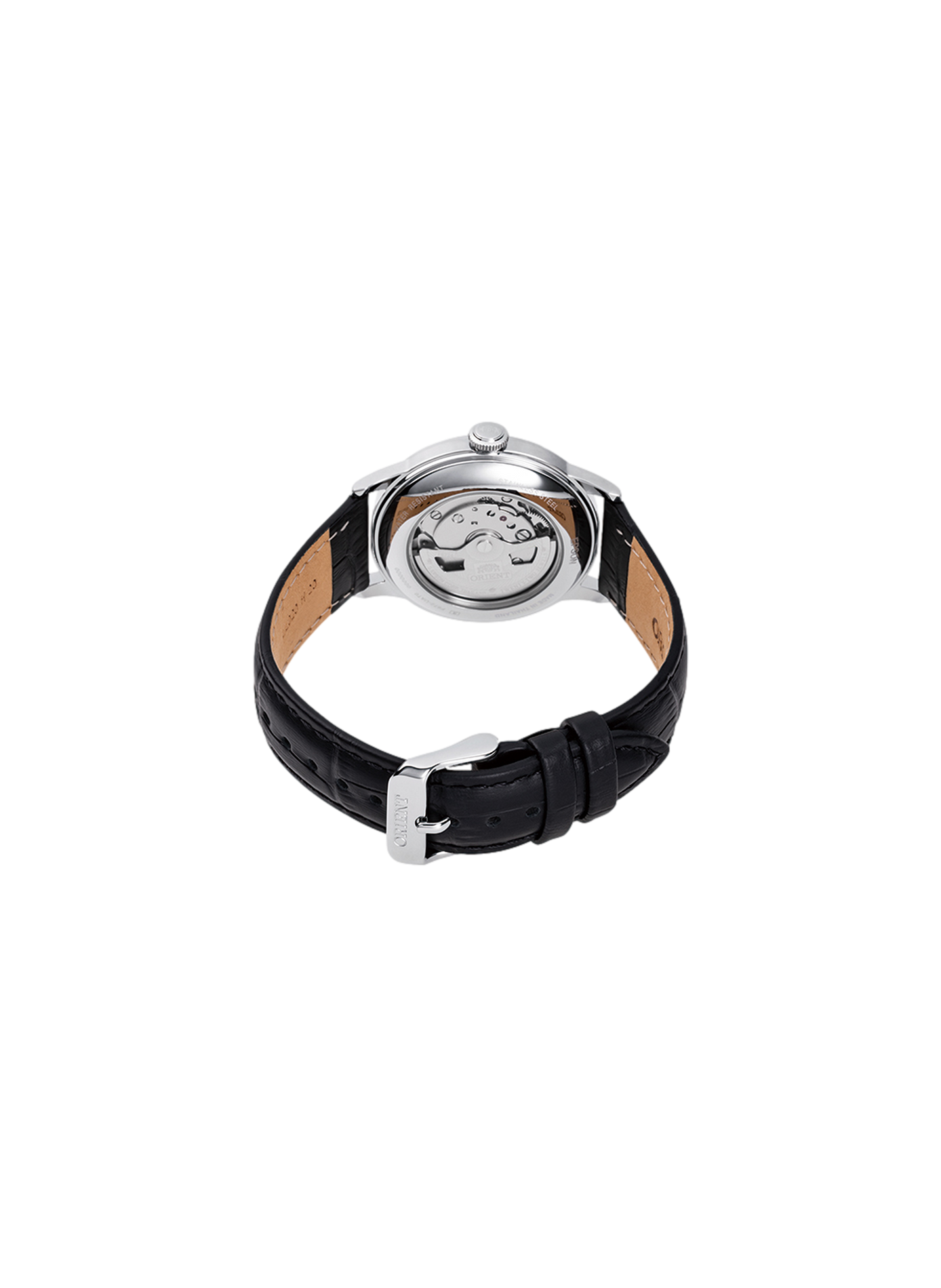 Automatische Bambino Uhr aus Leder ORIENT Weiss