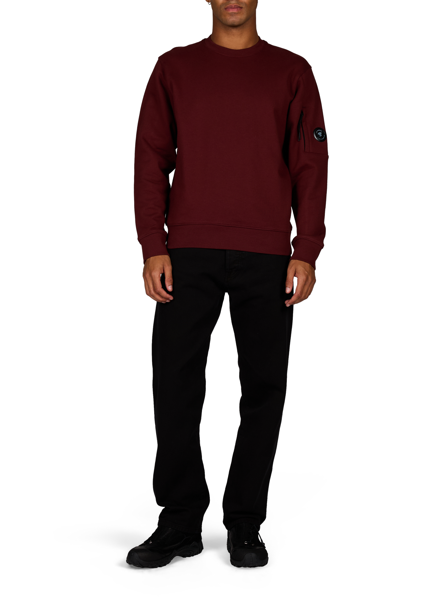 Straight-cut jeans CP COMPANY Black
