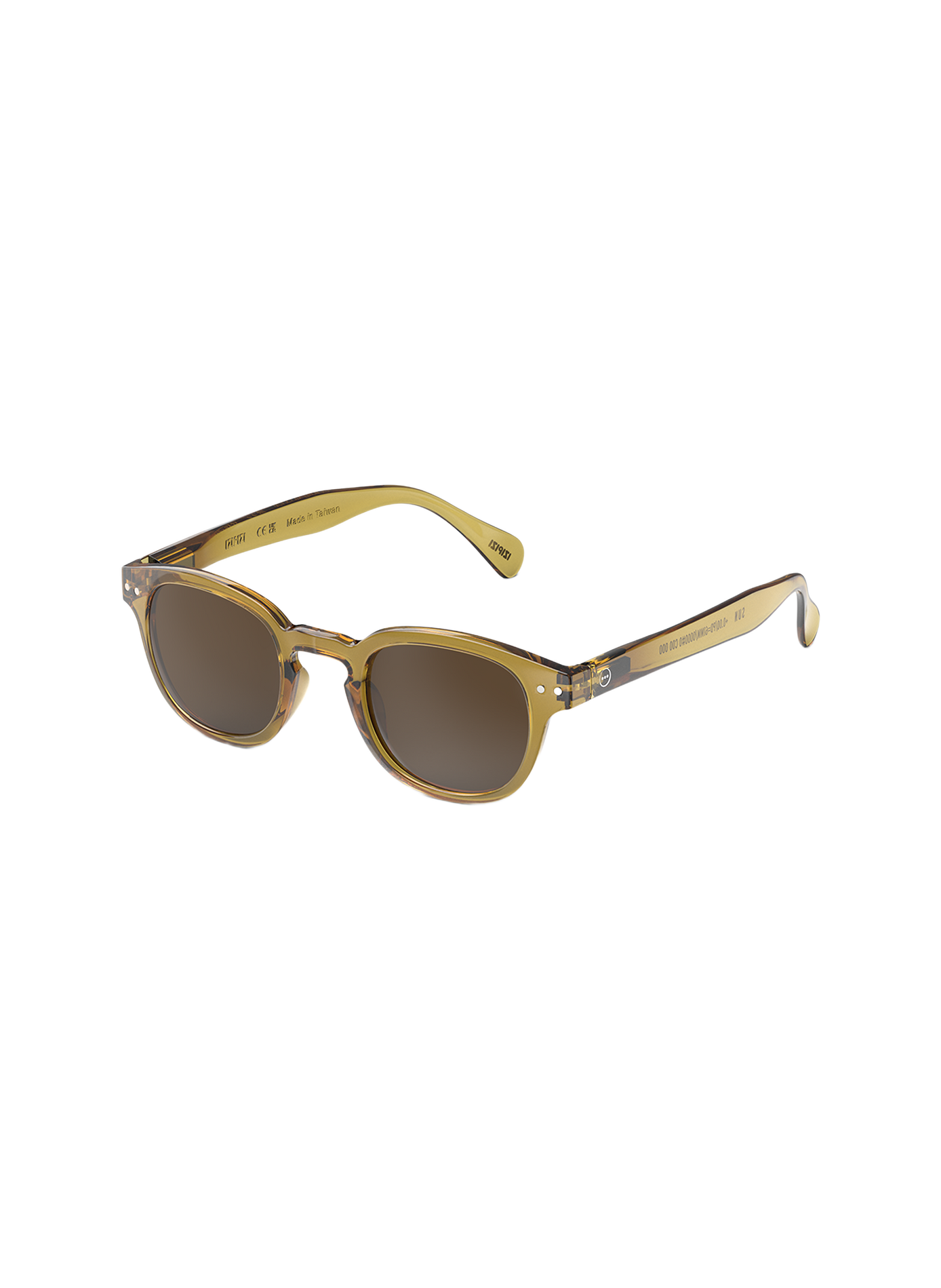 Glossy sunglasses IZIPIZI Green