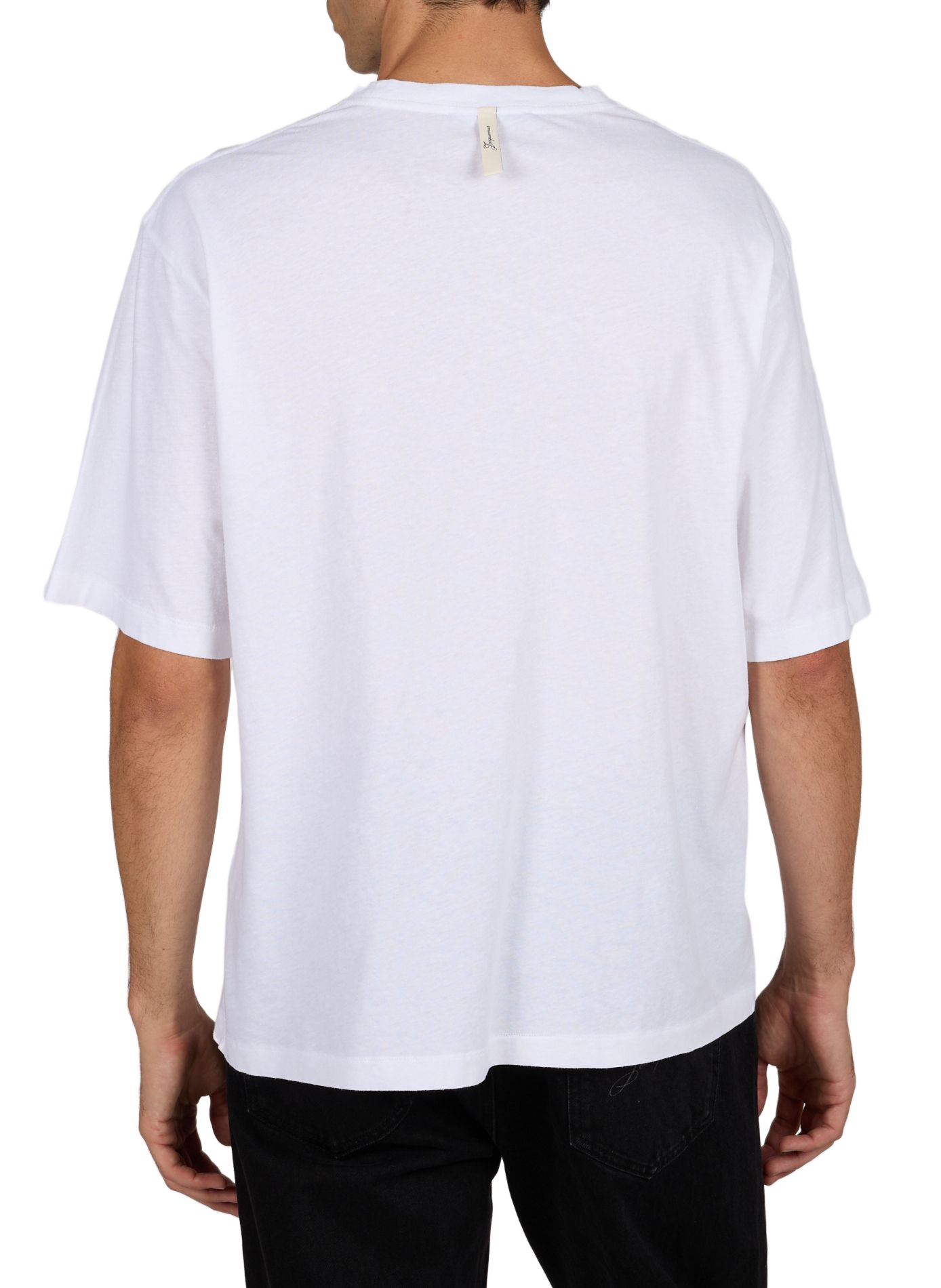Printed logo T-shirt JACQUEMUS White
