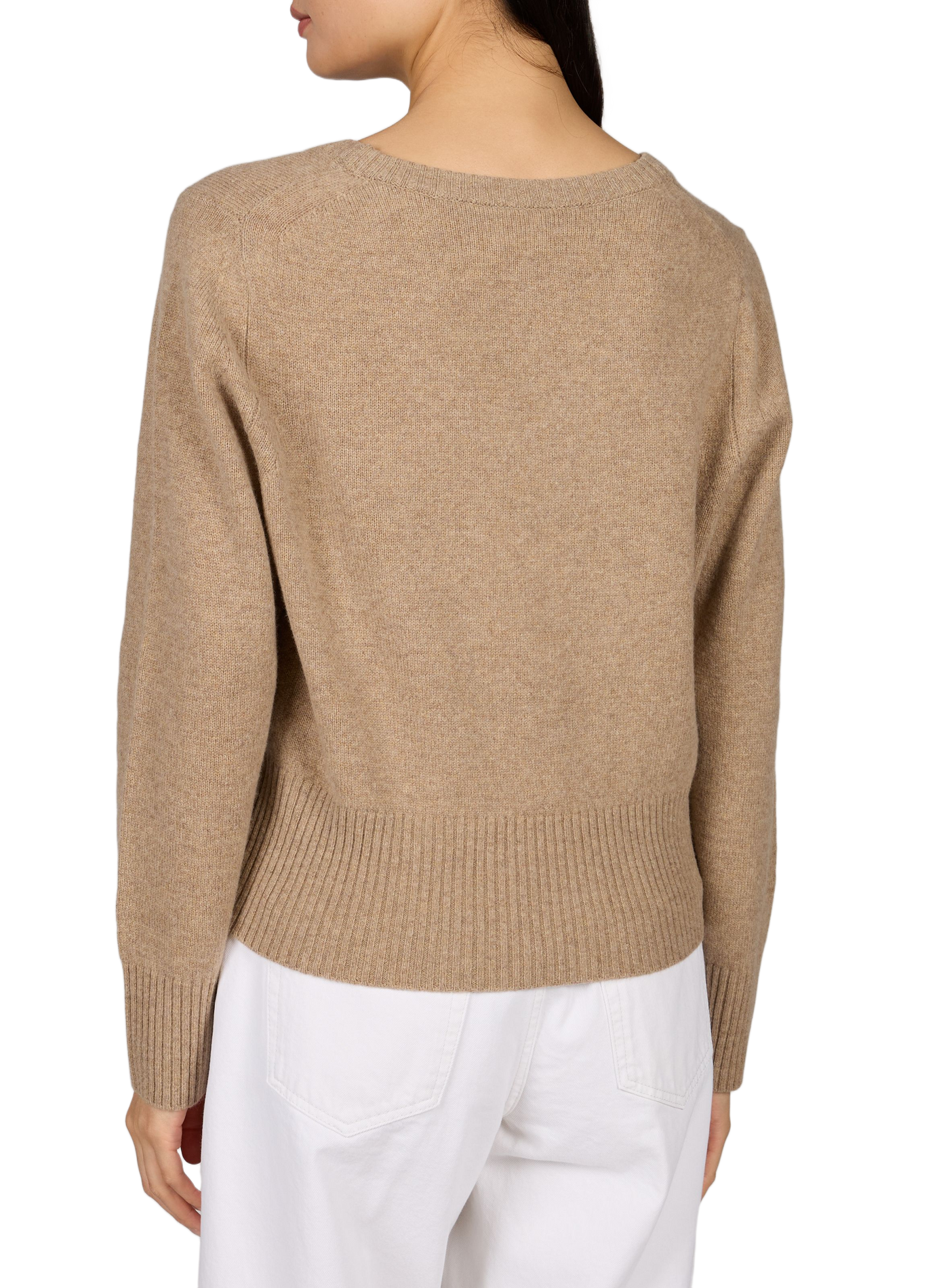 Rundhalsausschnitt-Pullover CLOSED Beige