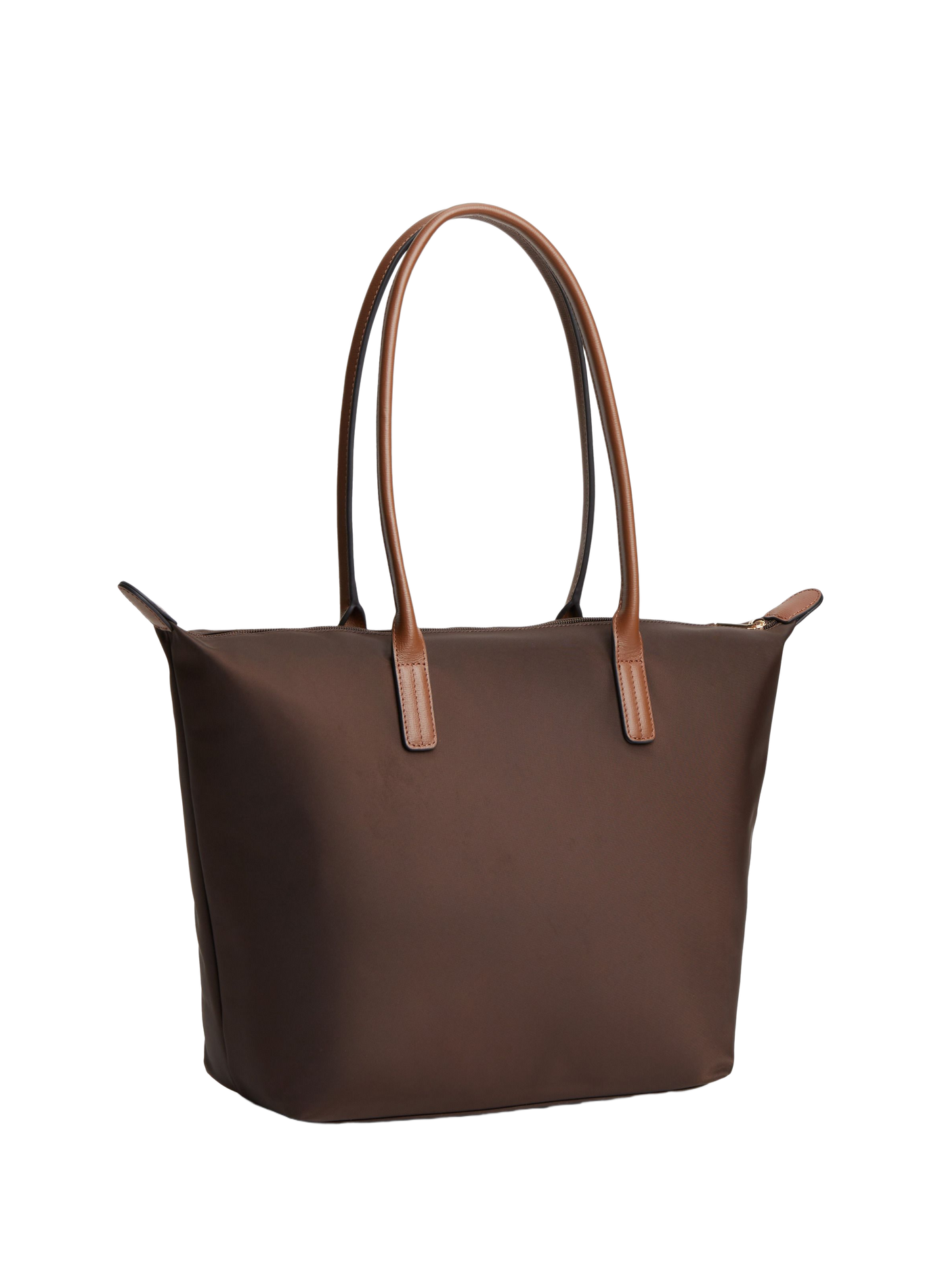 Einfarbige Schultertasche | Braun TOMMY HILFIGER Damen