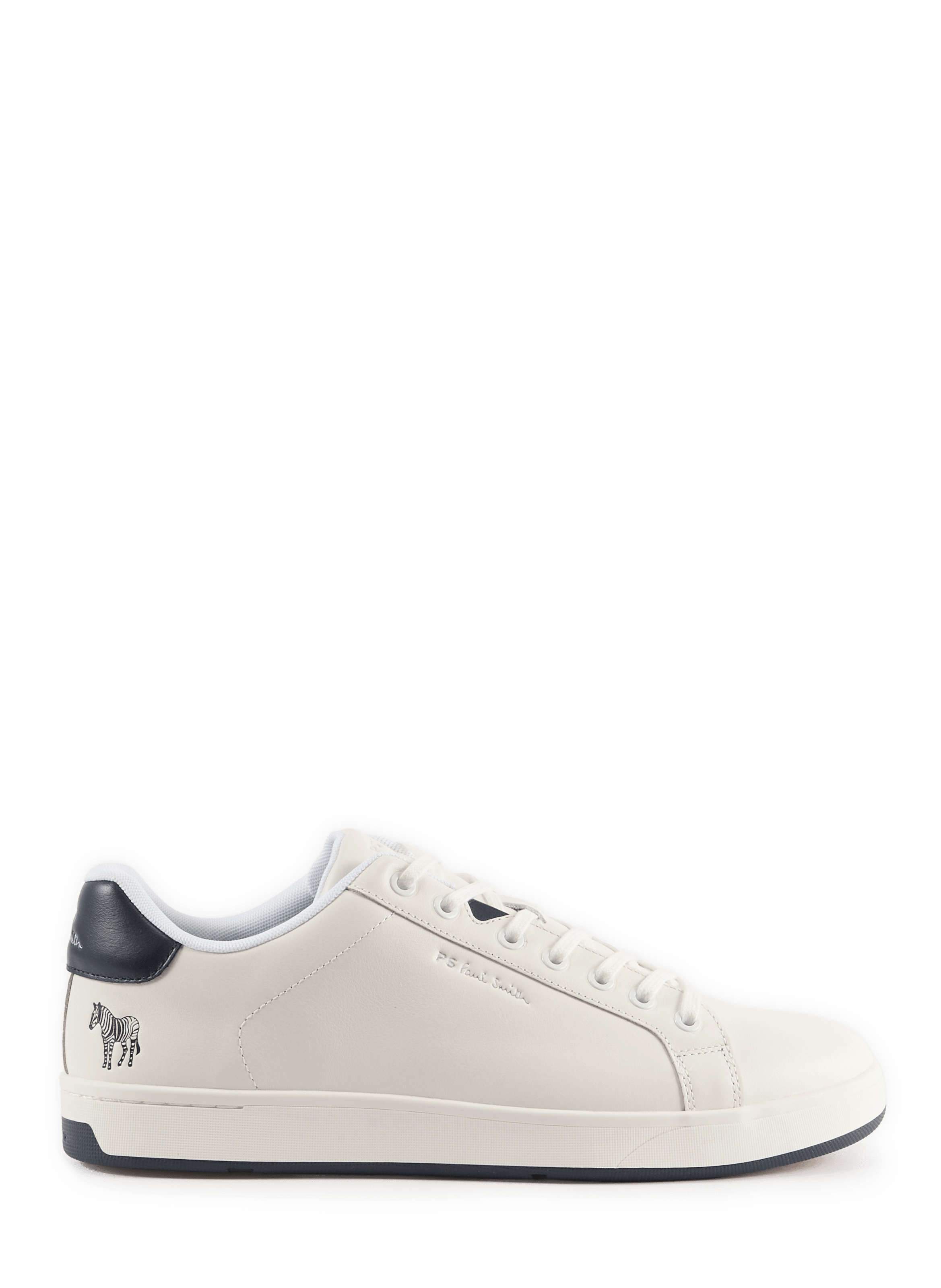 Albany lace-up leather trainers PAUL SMITH White