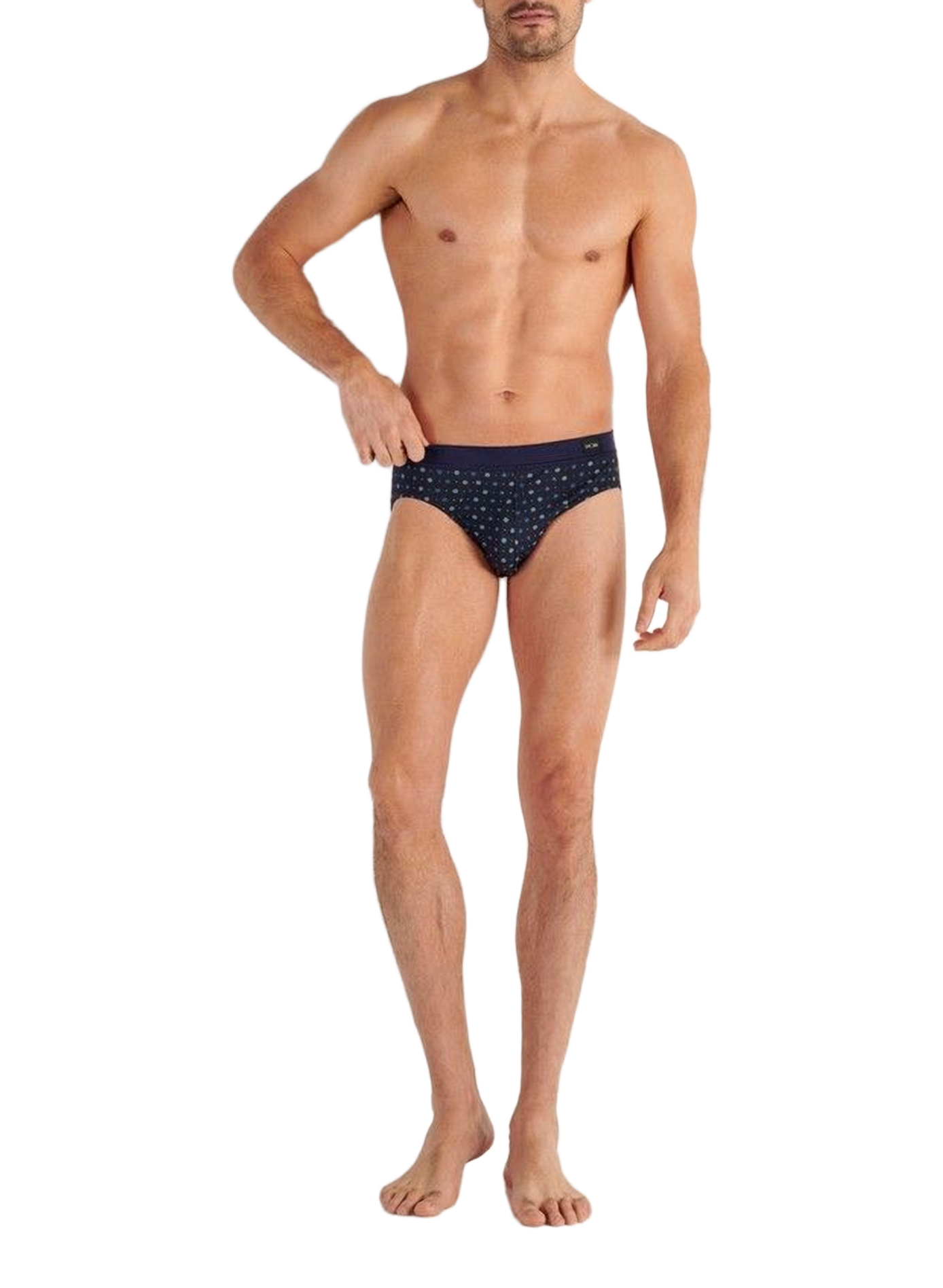 Printed briefs  HOM Blue