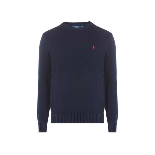 Pull droit en maille de coton