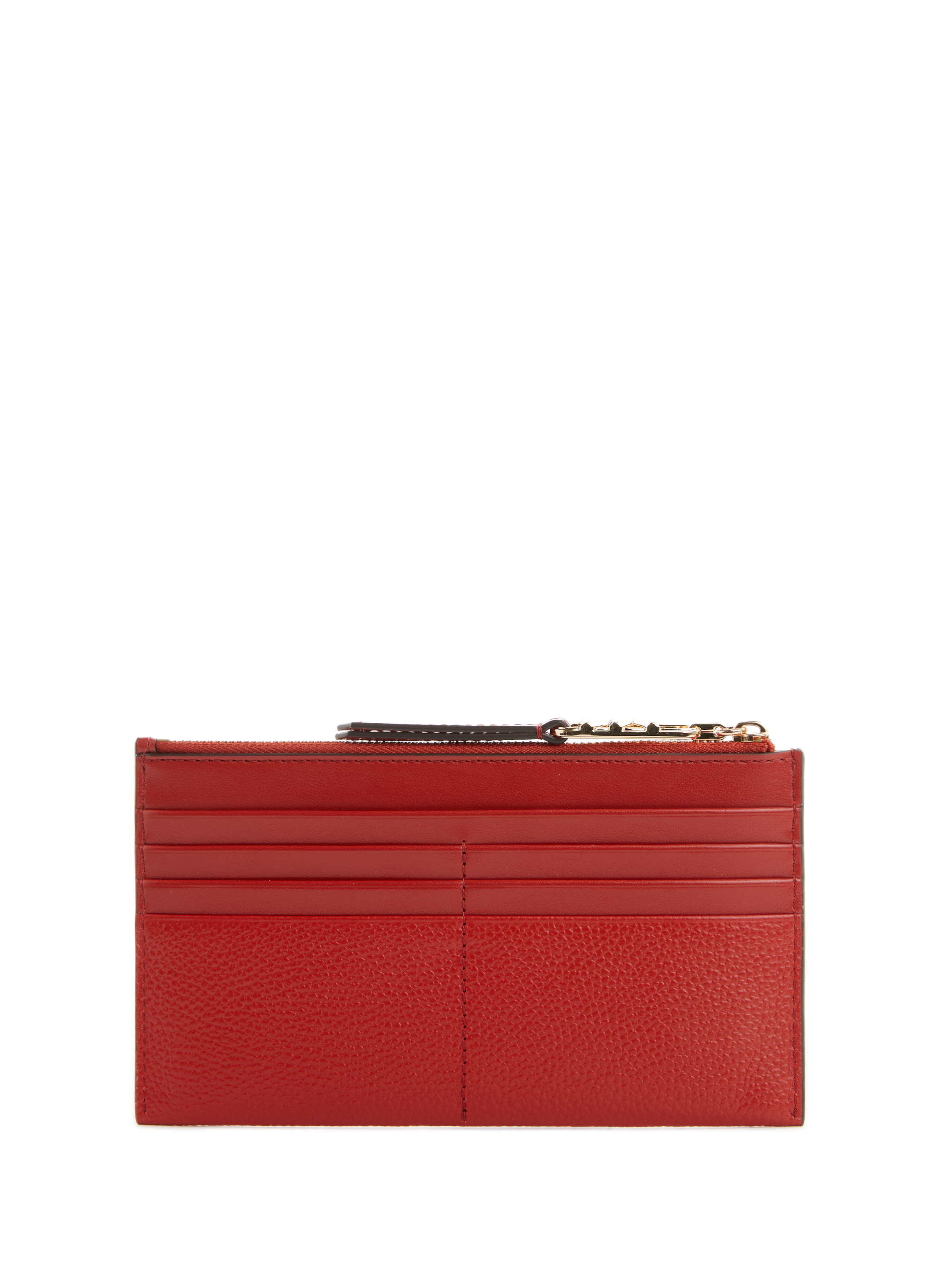 Portefeuille en cuir grainé