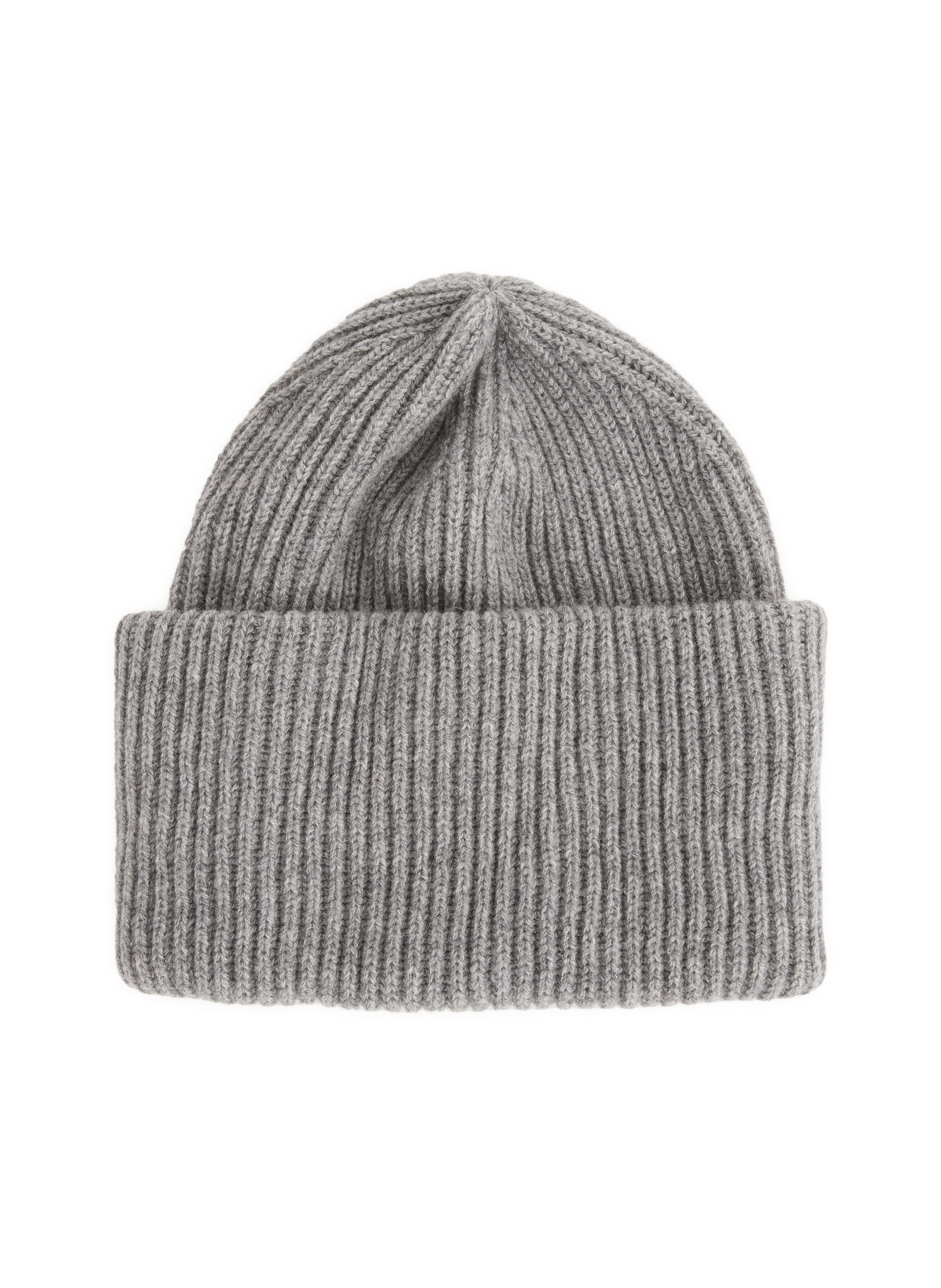 Aspect mailleCachemireBord à revers côtelé