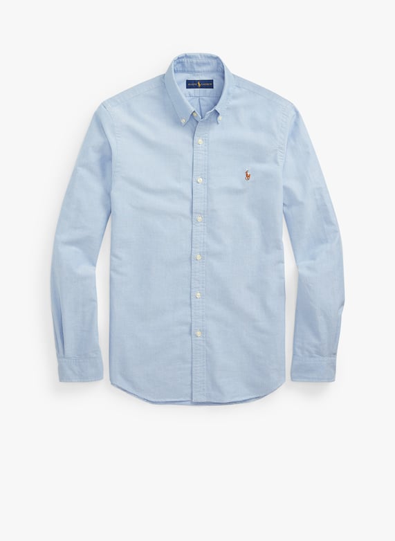 Slim Fit Long Sleeve Shirt | Blue by POLO RALPH LAUREN Slim Fit Long Sleeve Shirt Blue