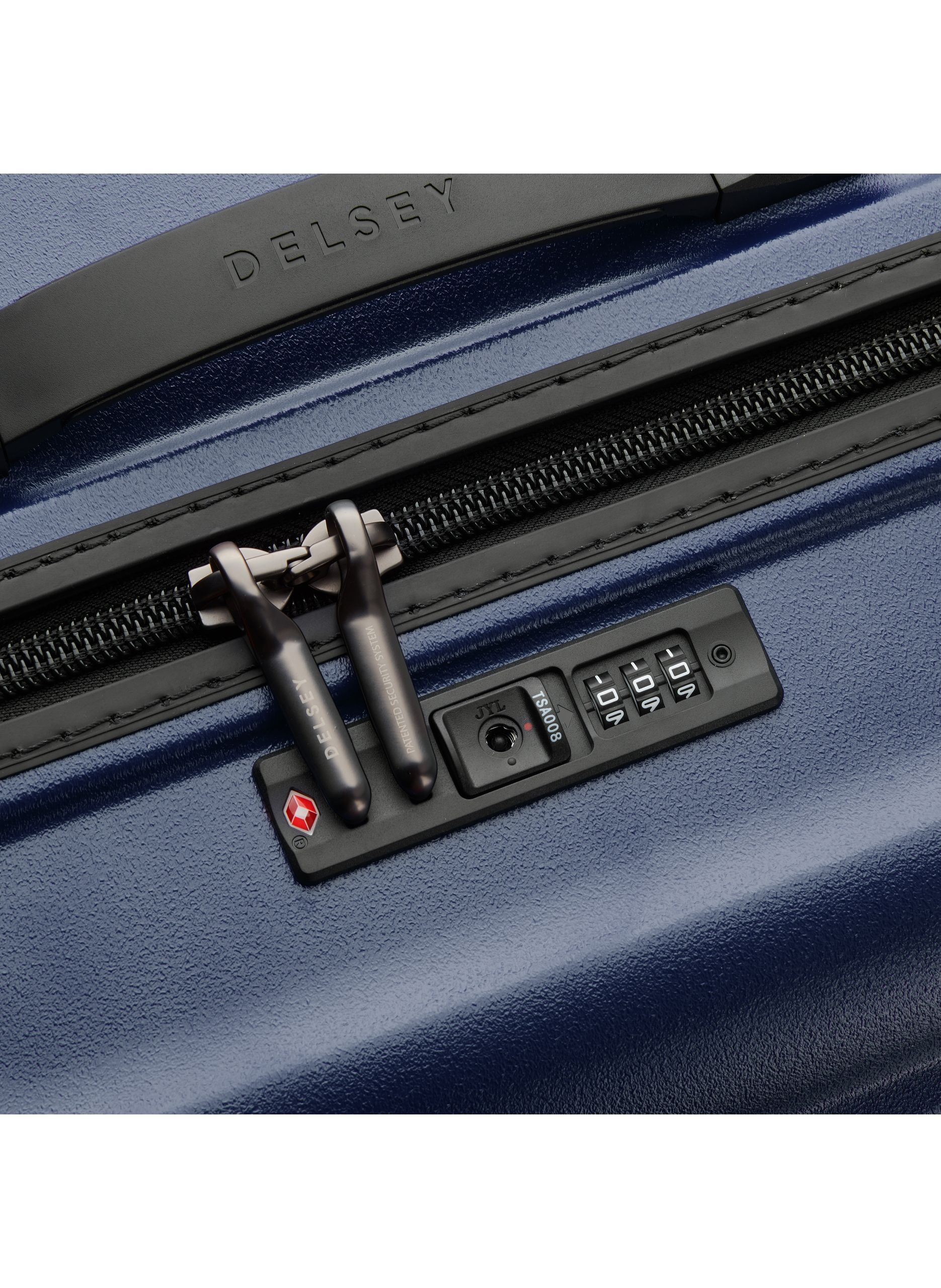 Valise soute rigide taille xxl - turenne 2.0 DELSEY PARIS Bleu