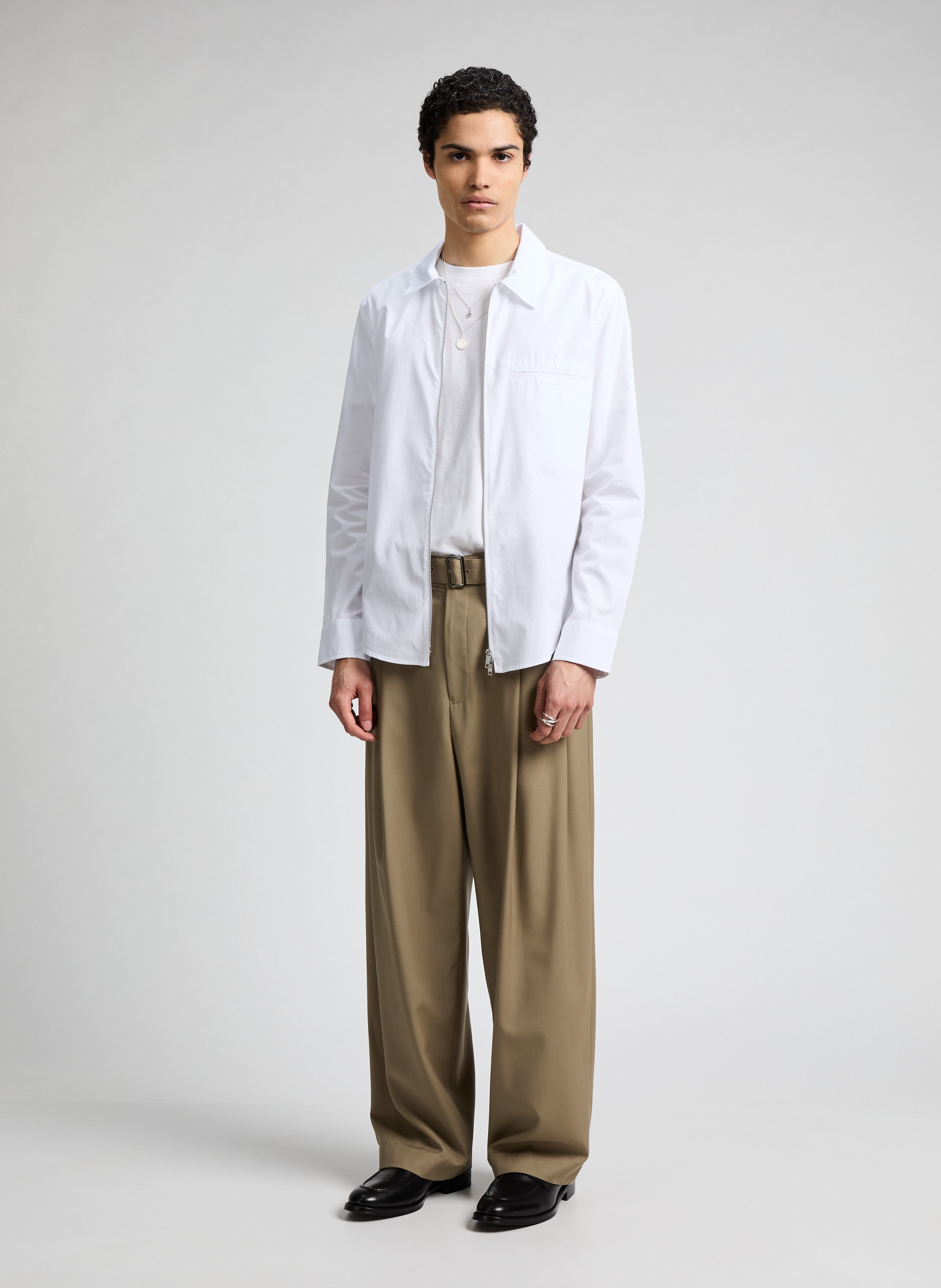  Cotton shirt COURRÈGES White