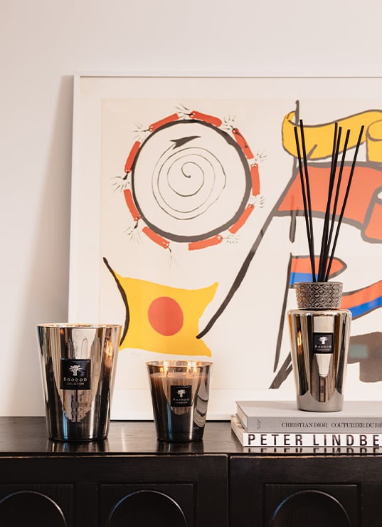 HOME PARTY : CAGNOTTEZ SUR LA MAISON AU PRINTEMPS HAUSSMANN Baobab Collection Printemps, bougies verre soufflé, diffuseurs luxe intérieur, senteurs maison élégantes, collection sensorielle Baobab