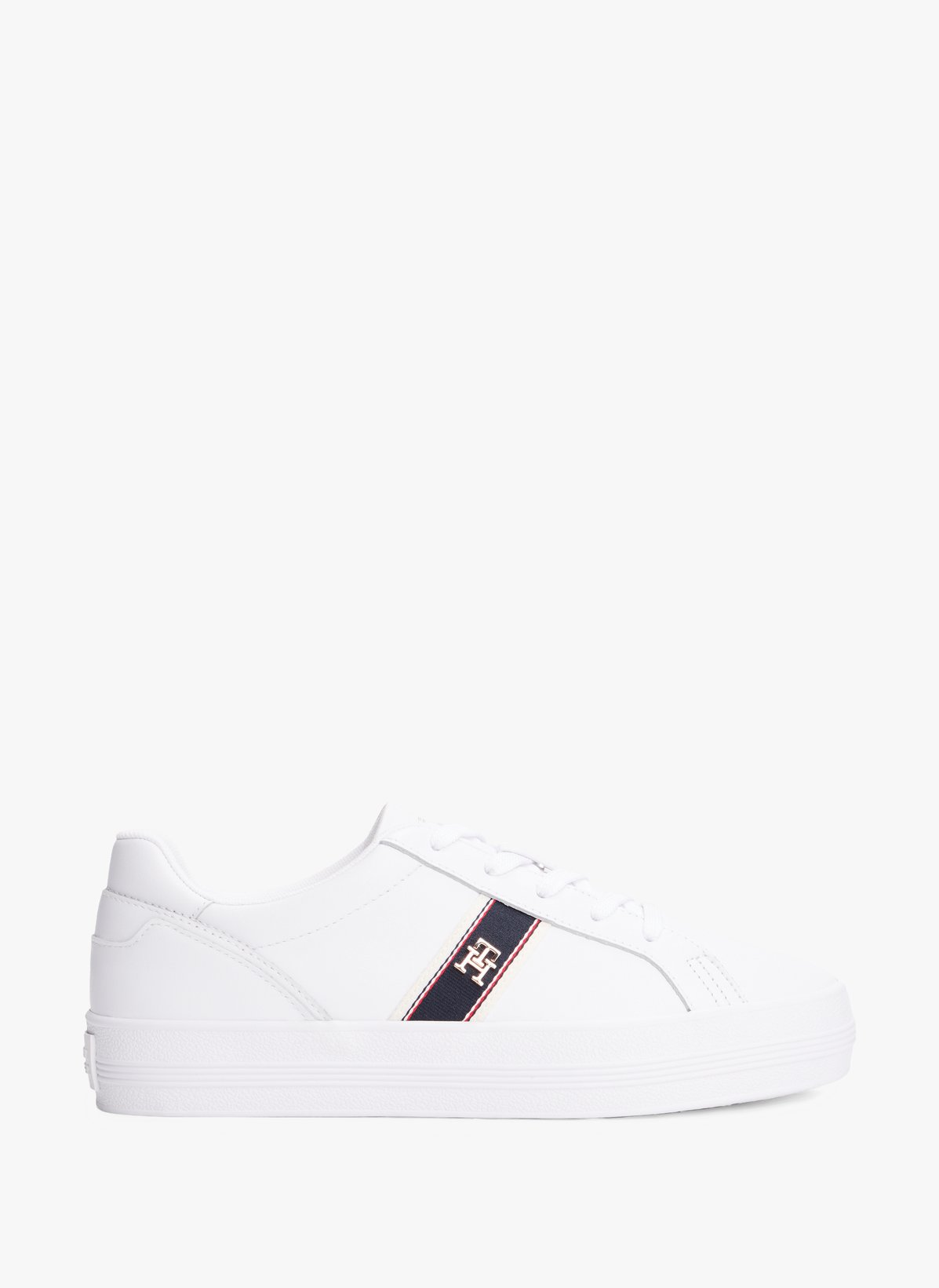 Baskets basses en cuir
