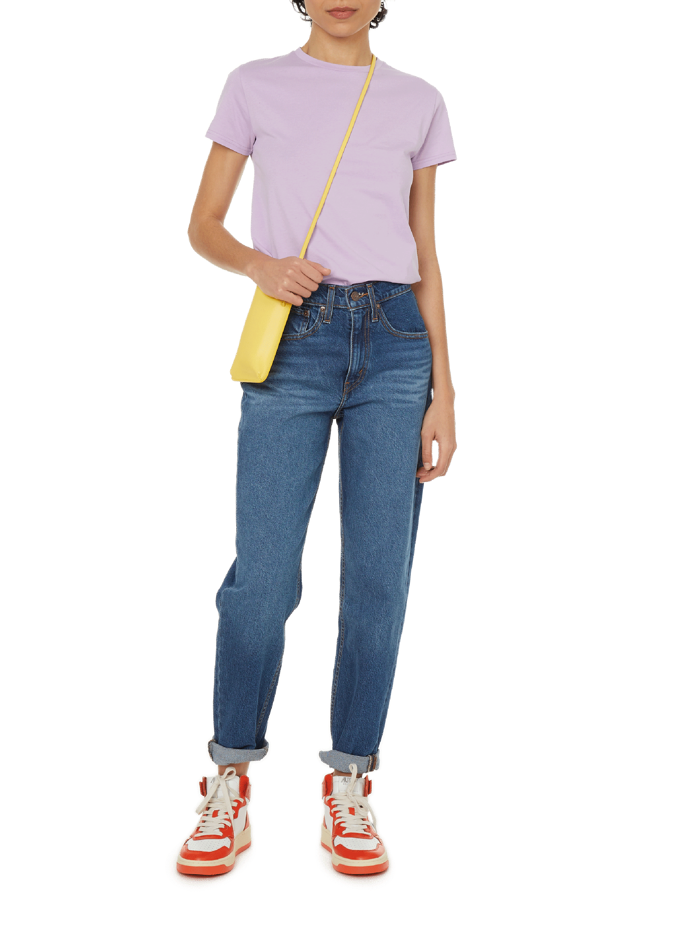 Cotton T-shirt SAISON 1865 Purple