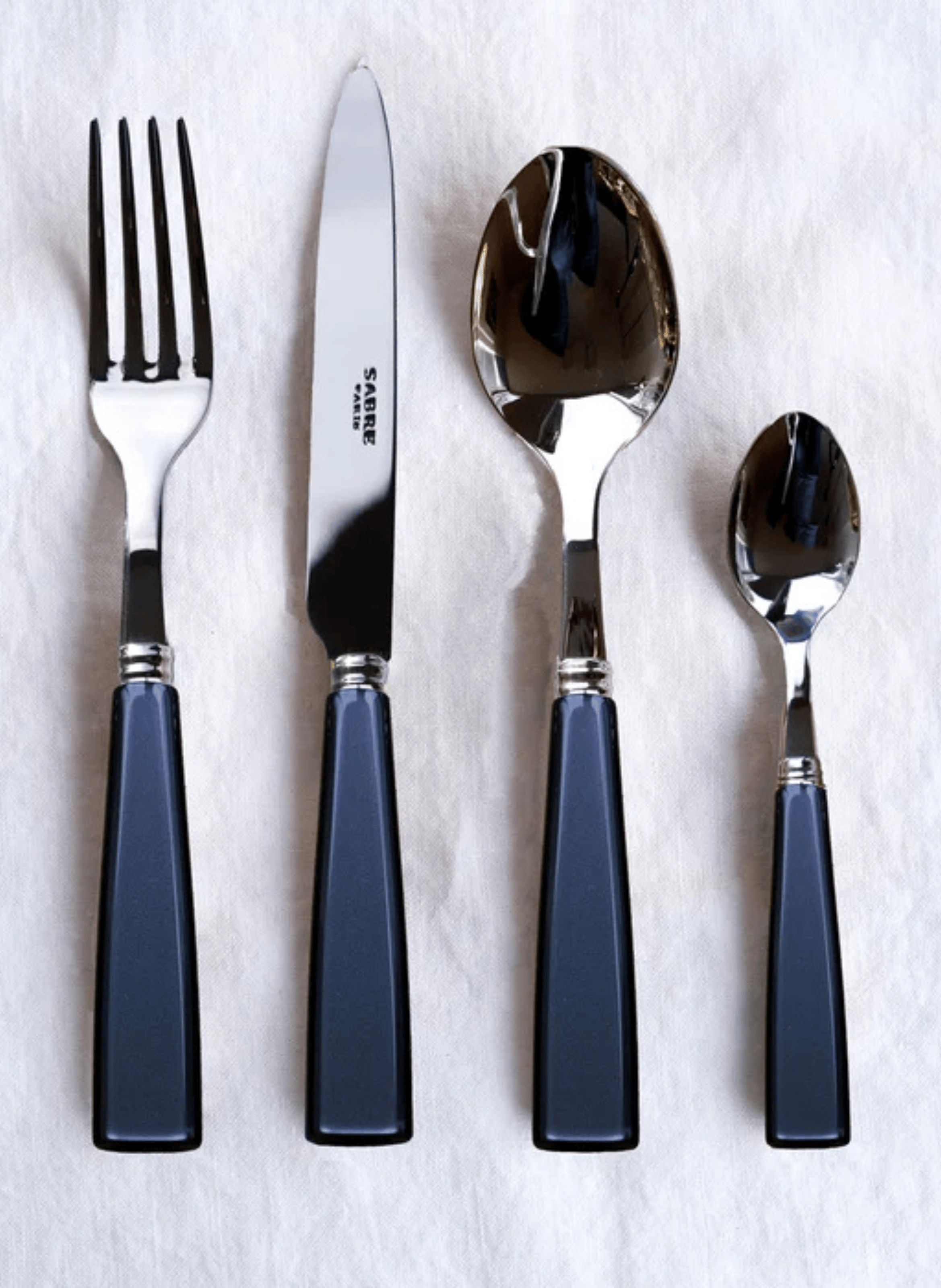 Fourchette de table, icône SABRE PARIS Bleu