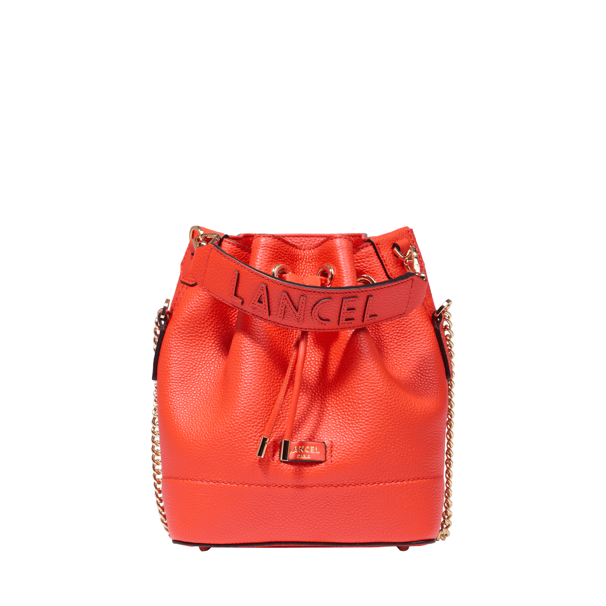 Sac seau s - ninon de lancel LANCEL Orange