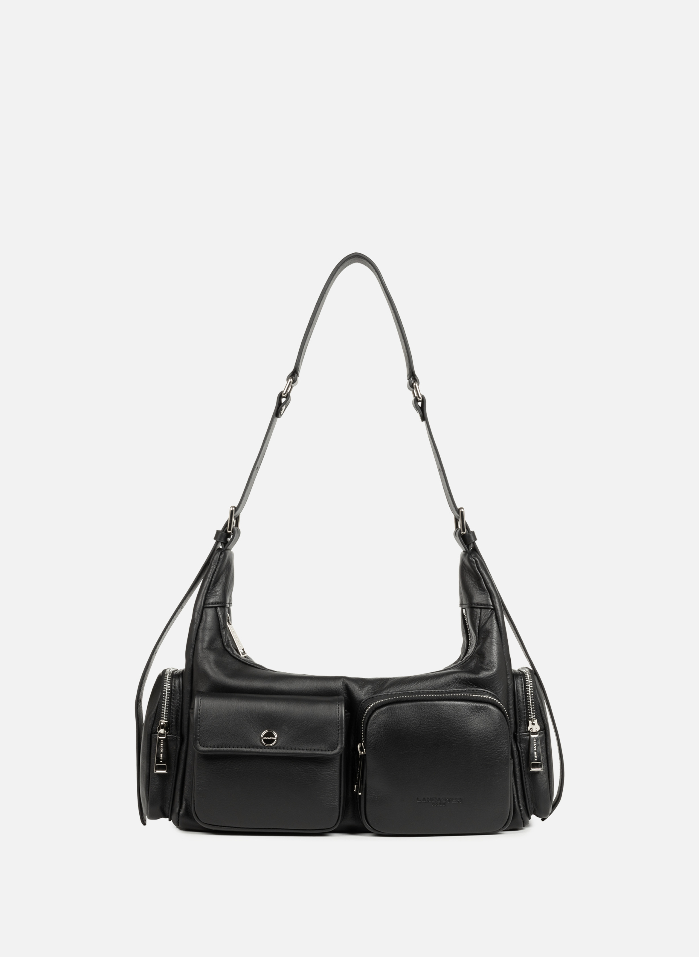 LANCASTER Sac besace - soft caramella Noir
