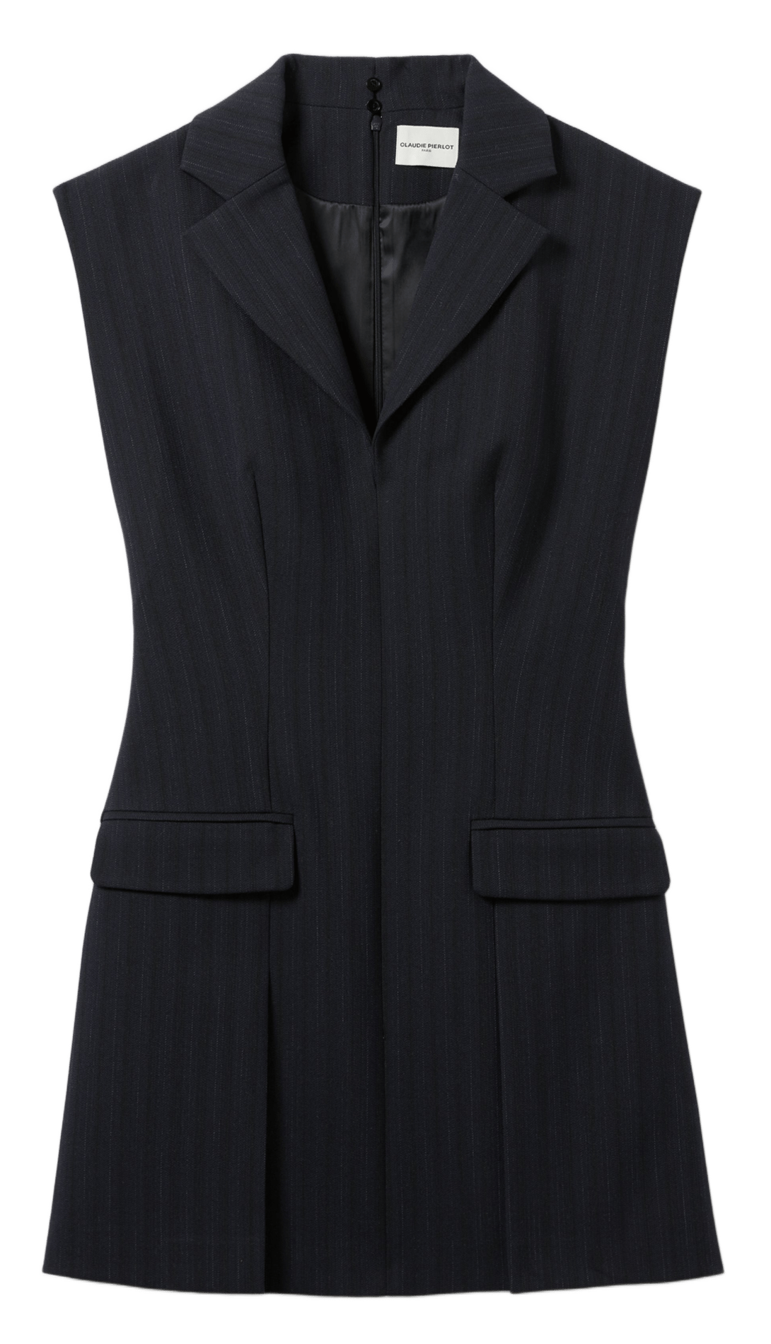 Robe courte col tailleur rameau CLAUDIE PIERLOT Multicolore