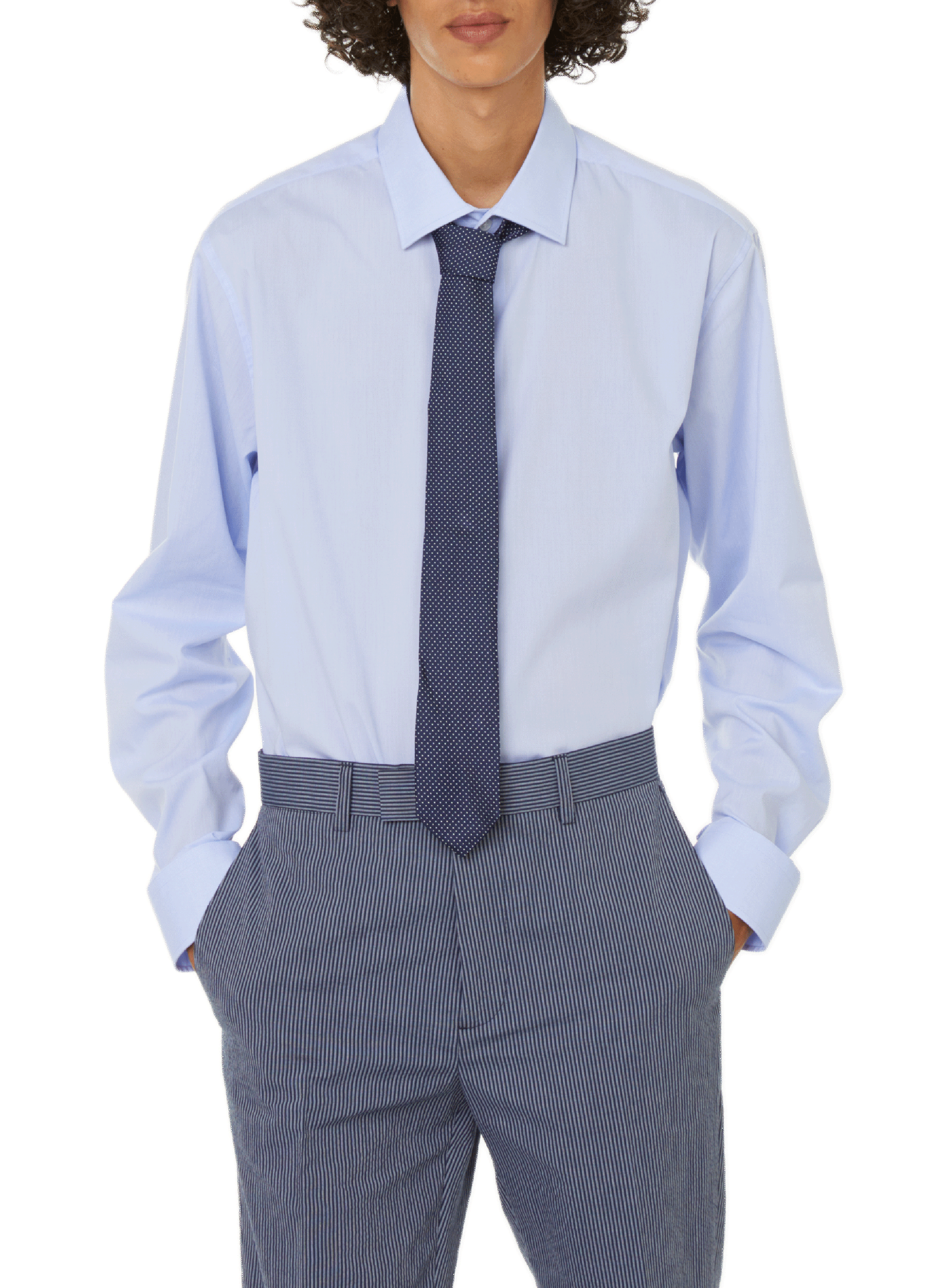 SEIDENSTICKER Chemise shaped sans repassage Bleu