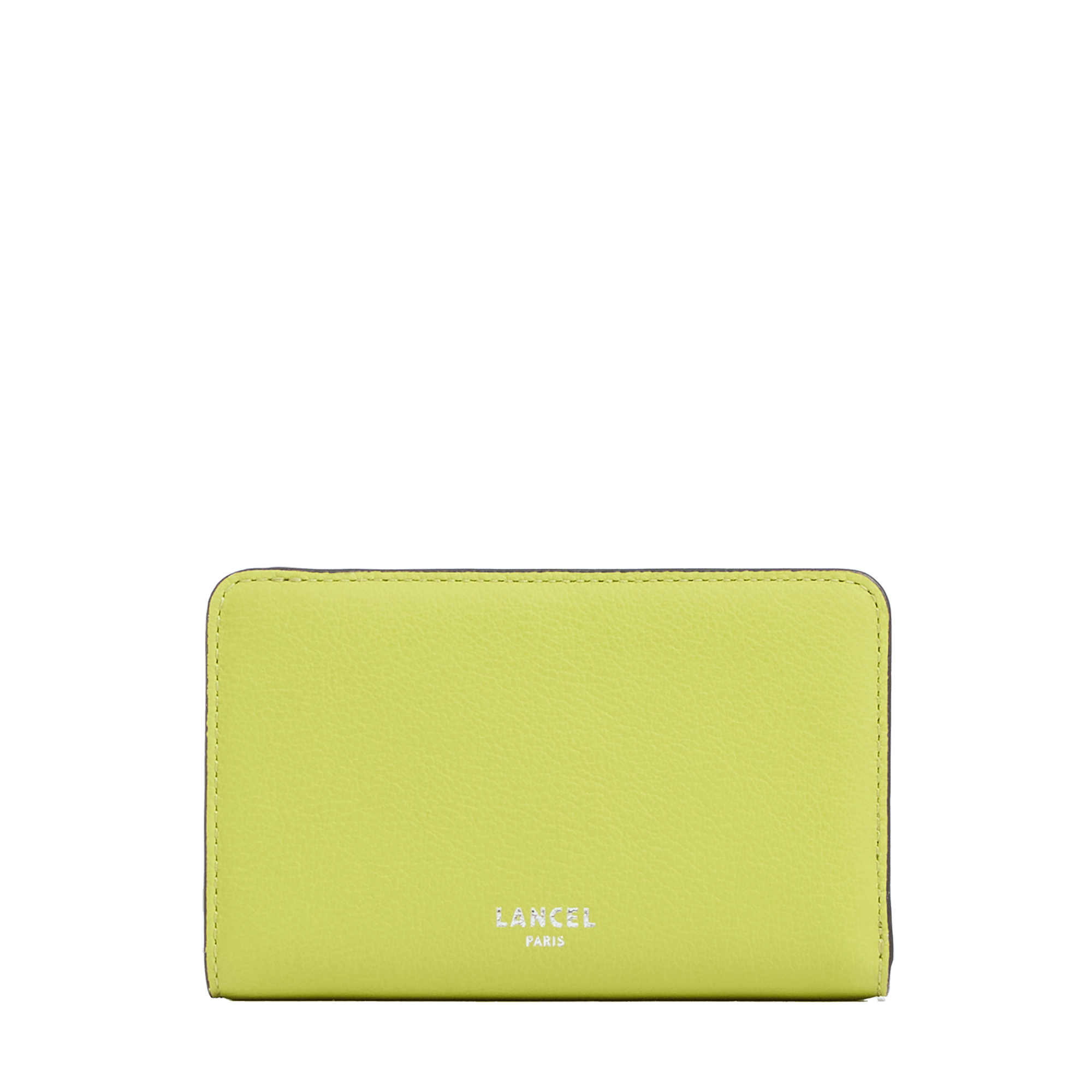 Portefeuille rectangulaire zippé bcbg de lancel en cuir LANCEL Vert