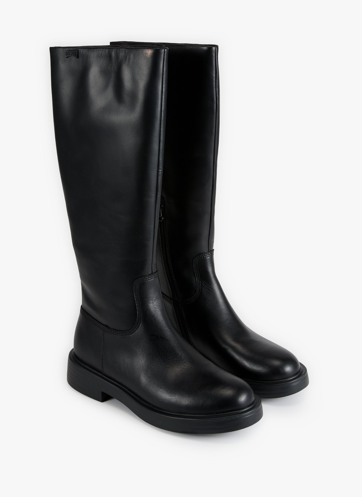 Camper Bottes unies en cuir