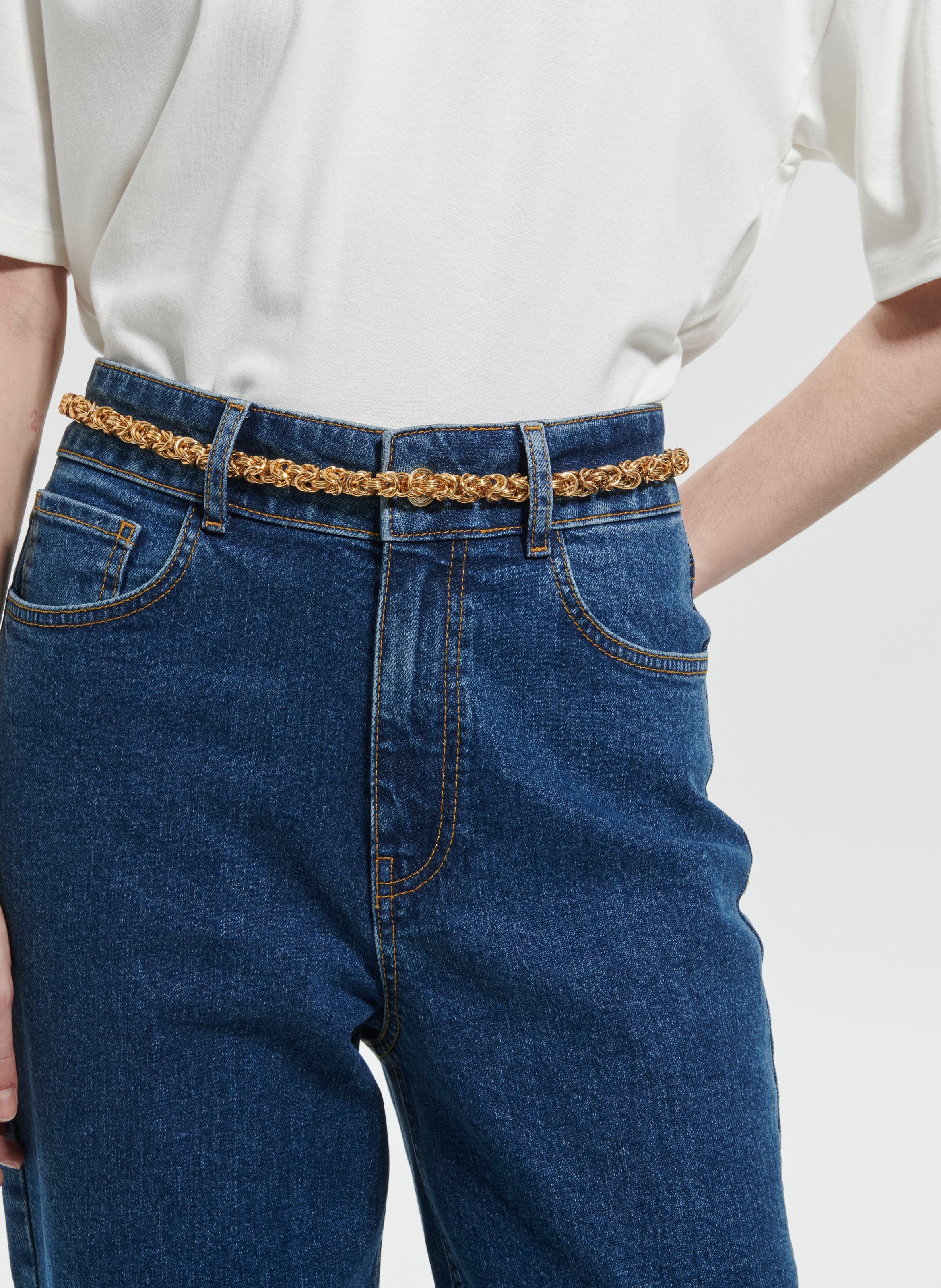 Ceinture  caprice ZAPA Doré