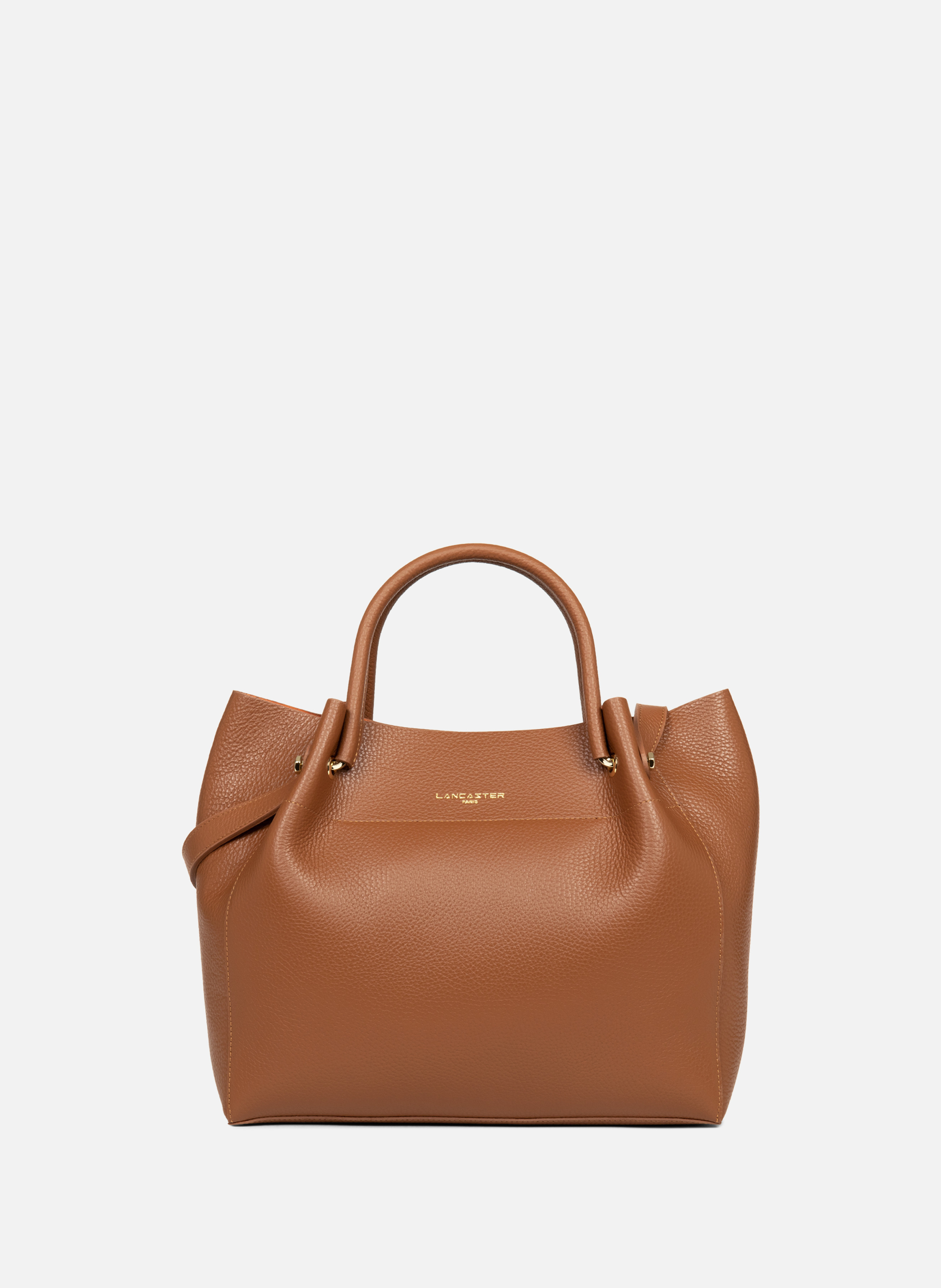 LANCASTER Tote bag - Foulonné Double Brown