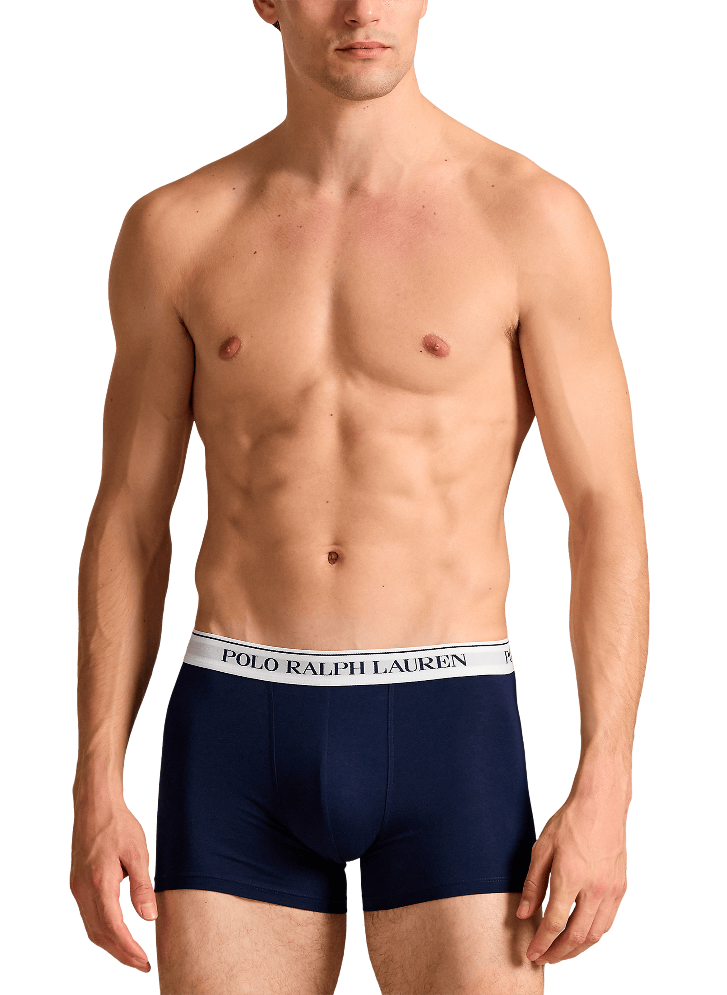  Pack of three cotton boxers POLO RALPH LAUREN Multicolour