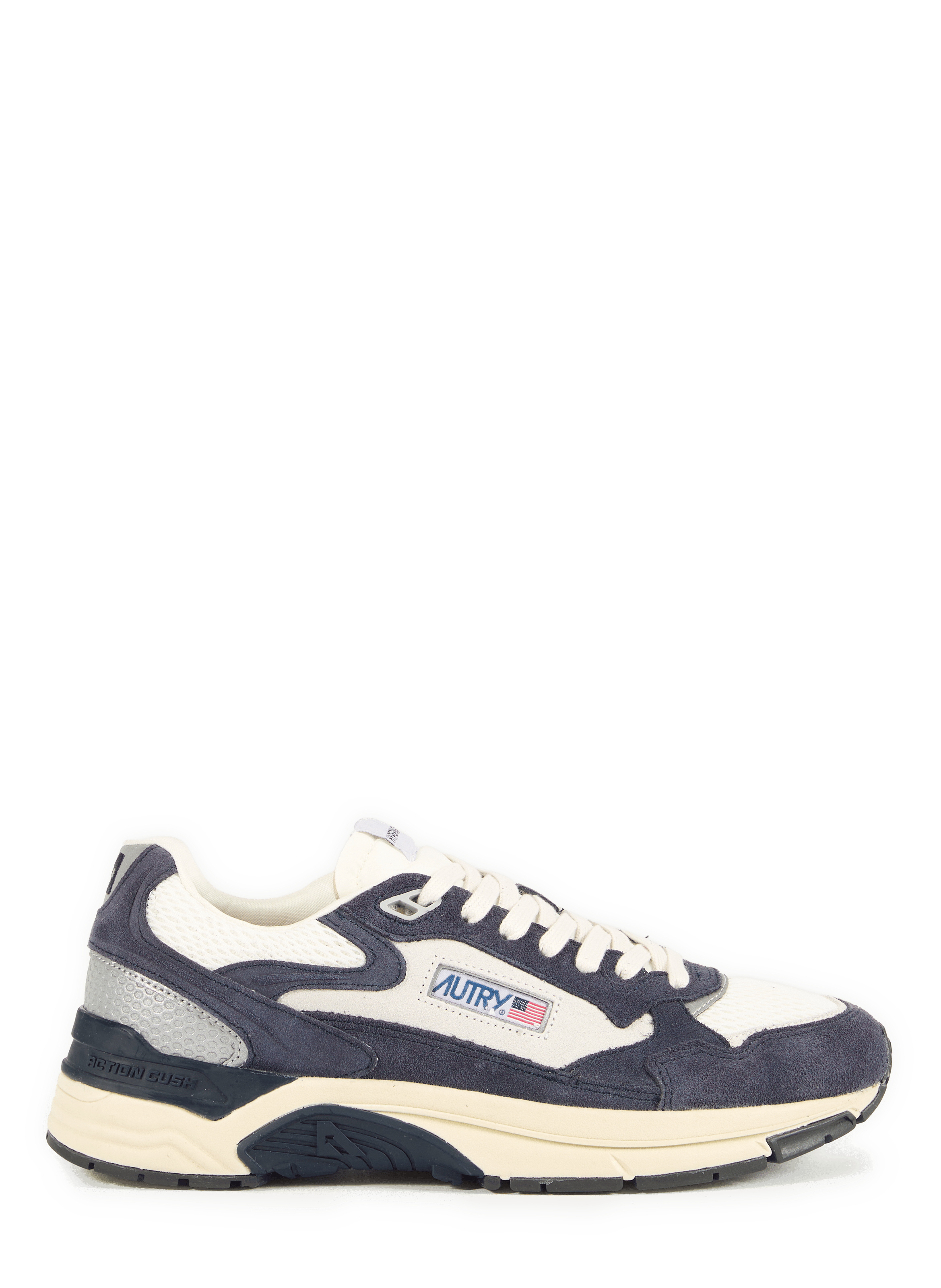 Baskets basses Hyperway en cuir mélangé AUTRY Multicolore