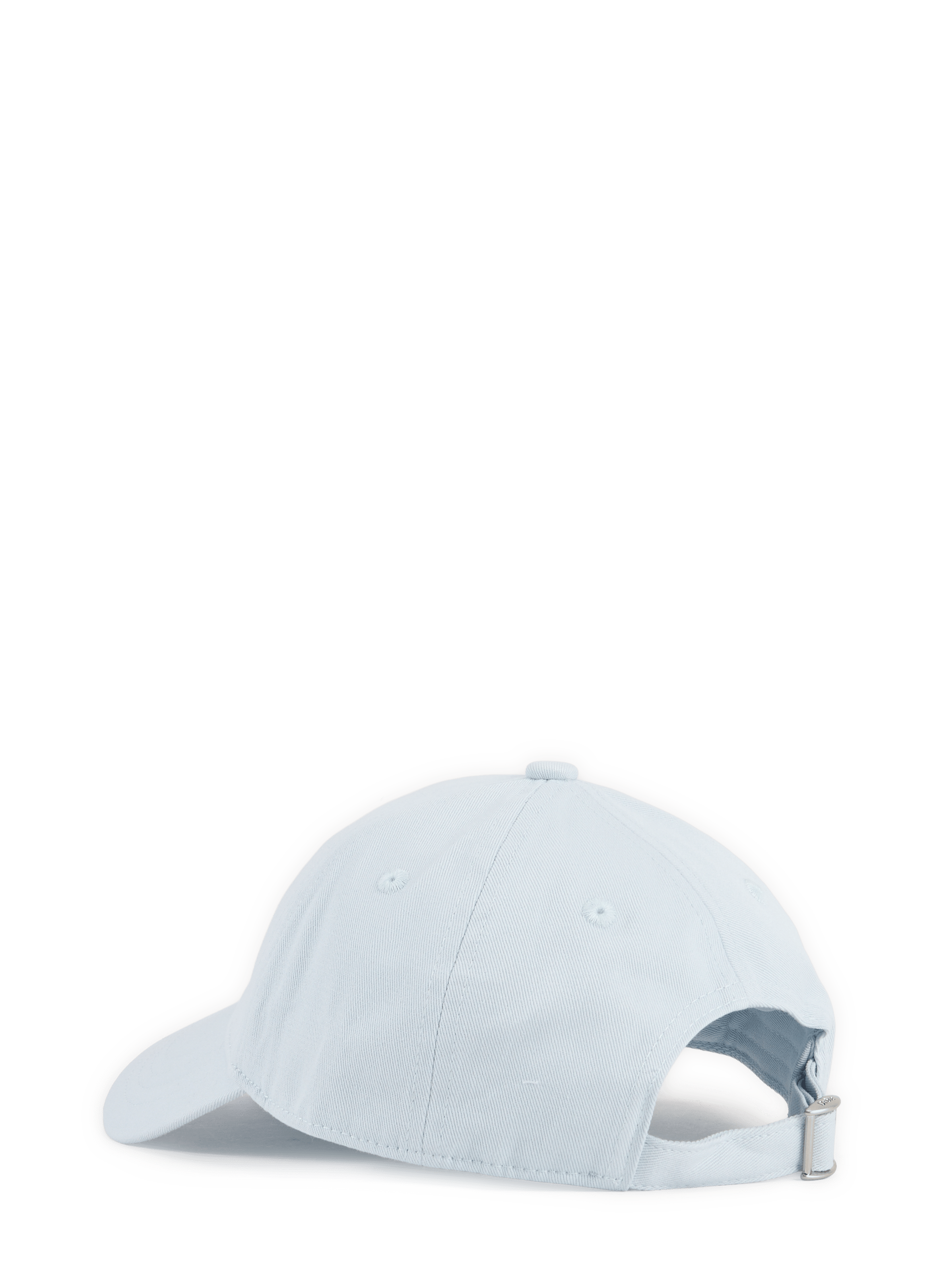 Slogan Calligraphy Cotton Cap DROLE DE MONSIEUR Blue