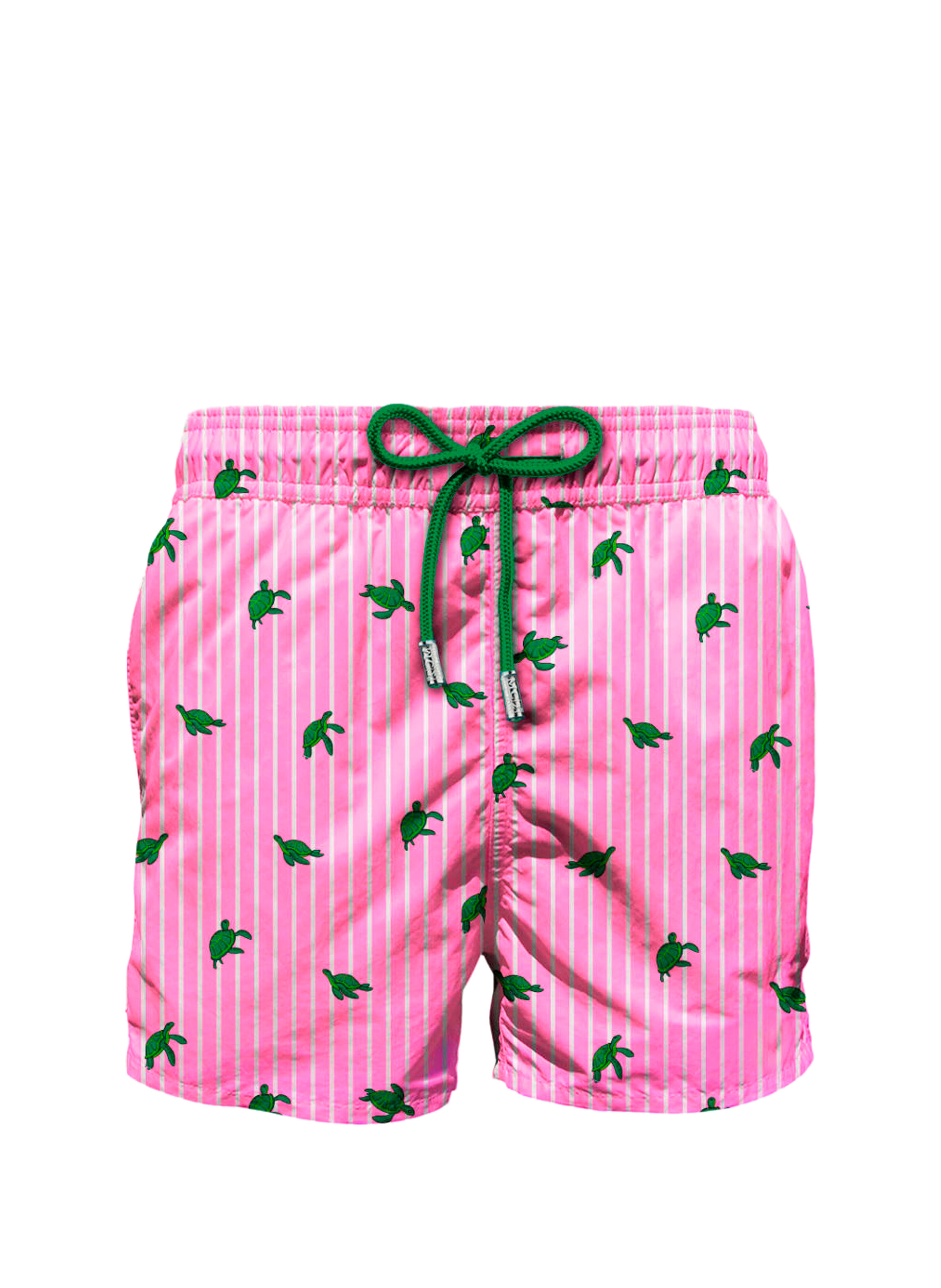 Short de bain stretch à imprimé fleuri MC2 SAINT BARTH Rose