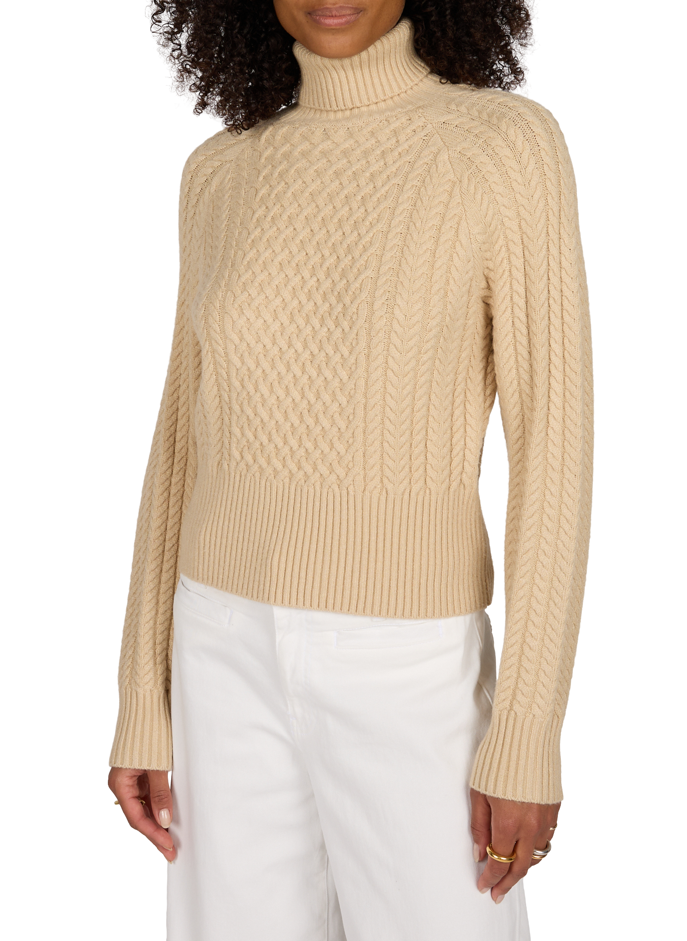 Fitted Yuki sweater GUESS Beige