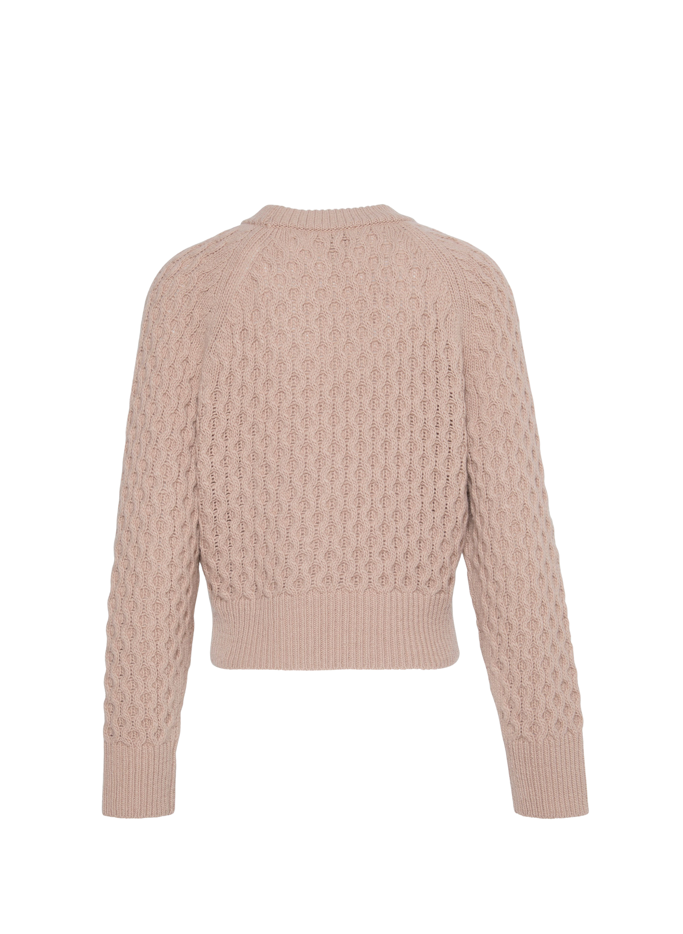 Strukturierter Pullover aus Wollmischung CALVIN KLEIN Beige