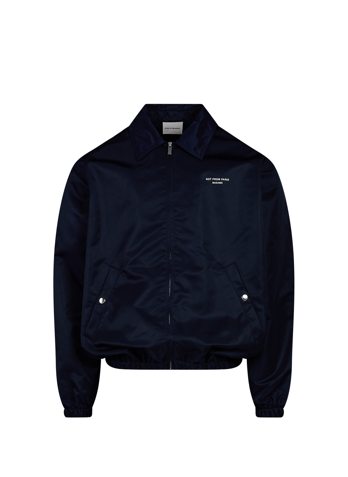 Outdoor gerader Nylonmantel DROLE DE MONSIEUR Blau