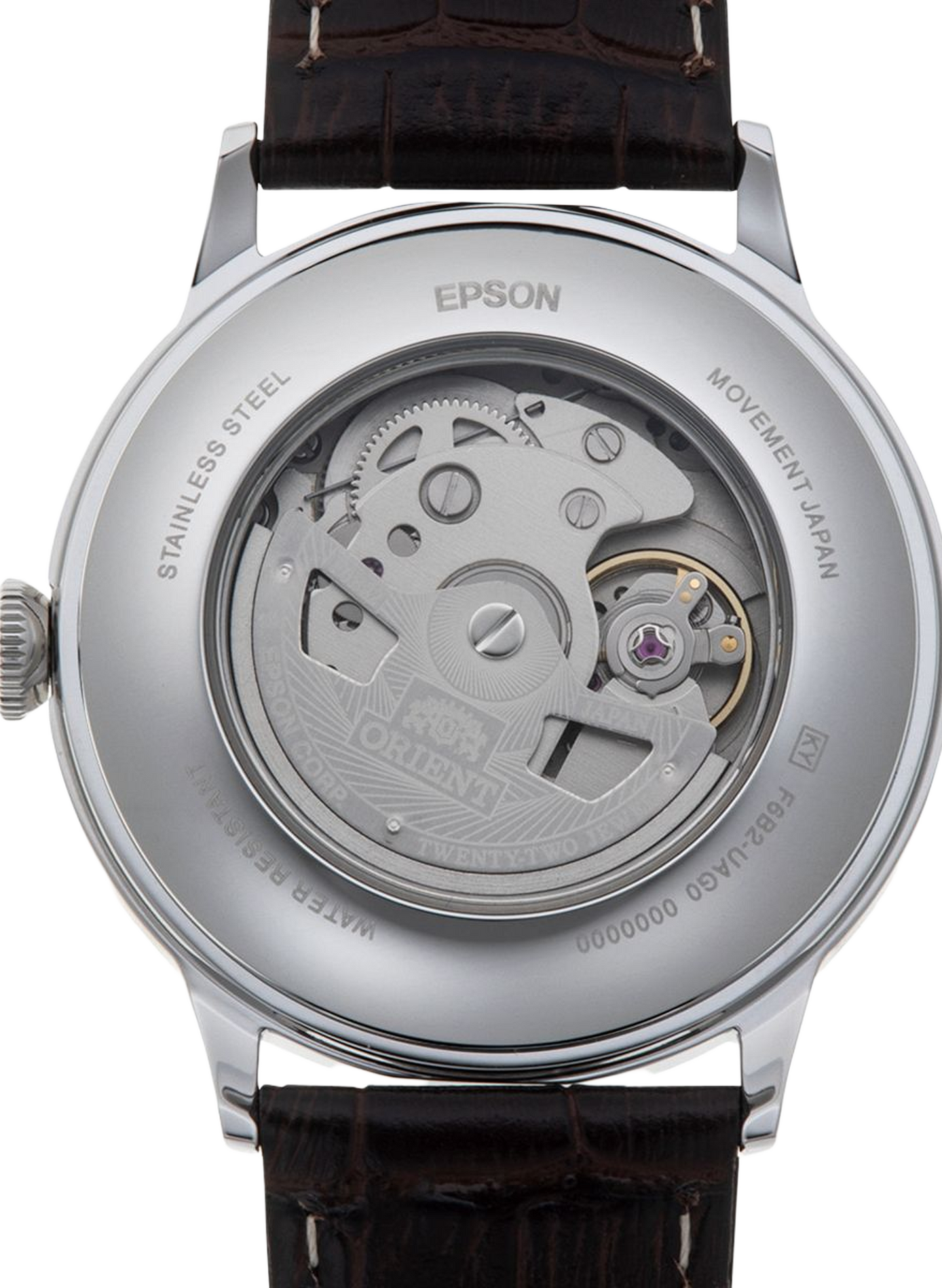 Automatic Classic Leather Watch ORIENT White