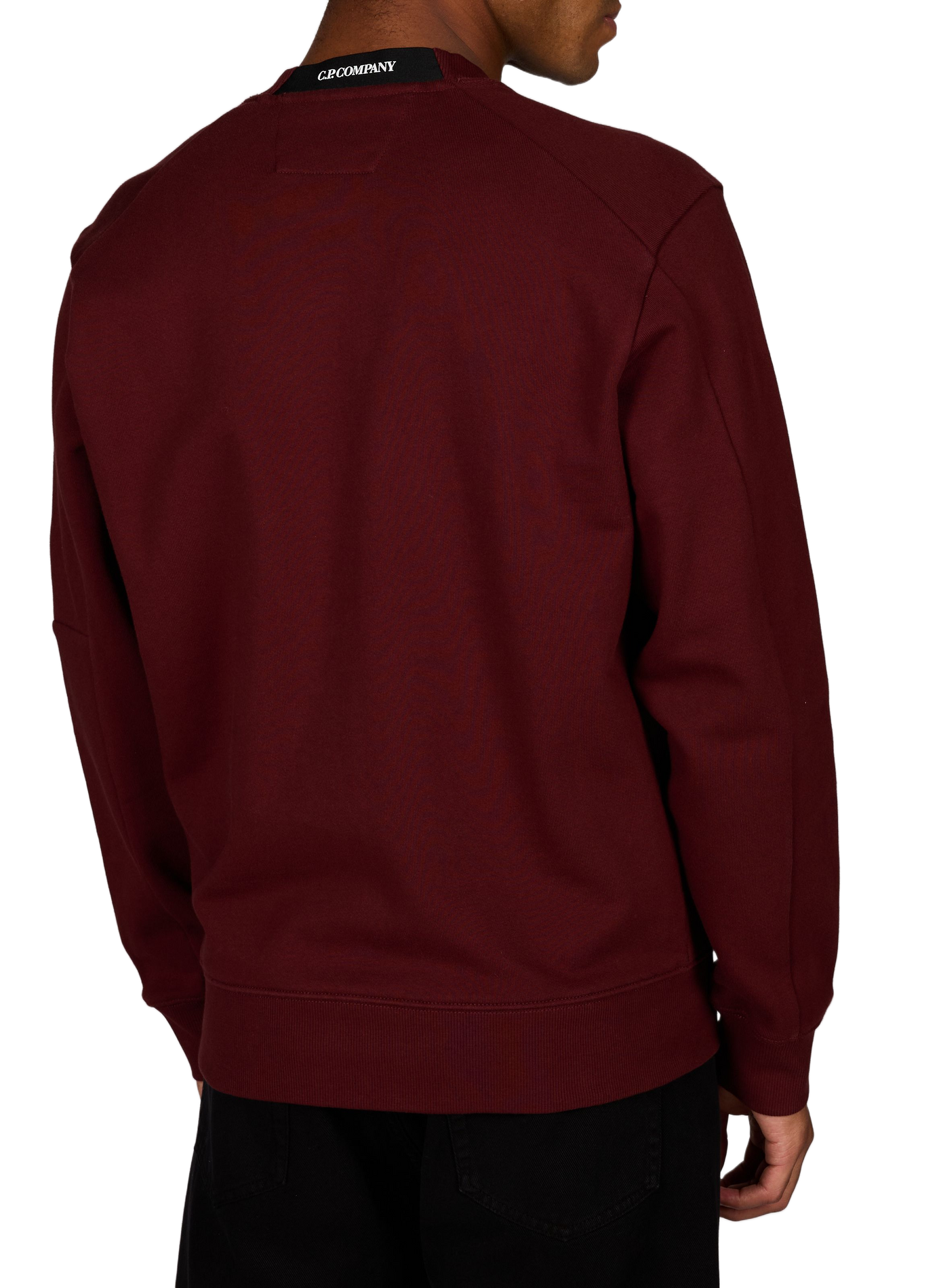 Felpa diritta in cotone CP COMPANY Rosso