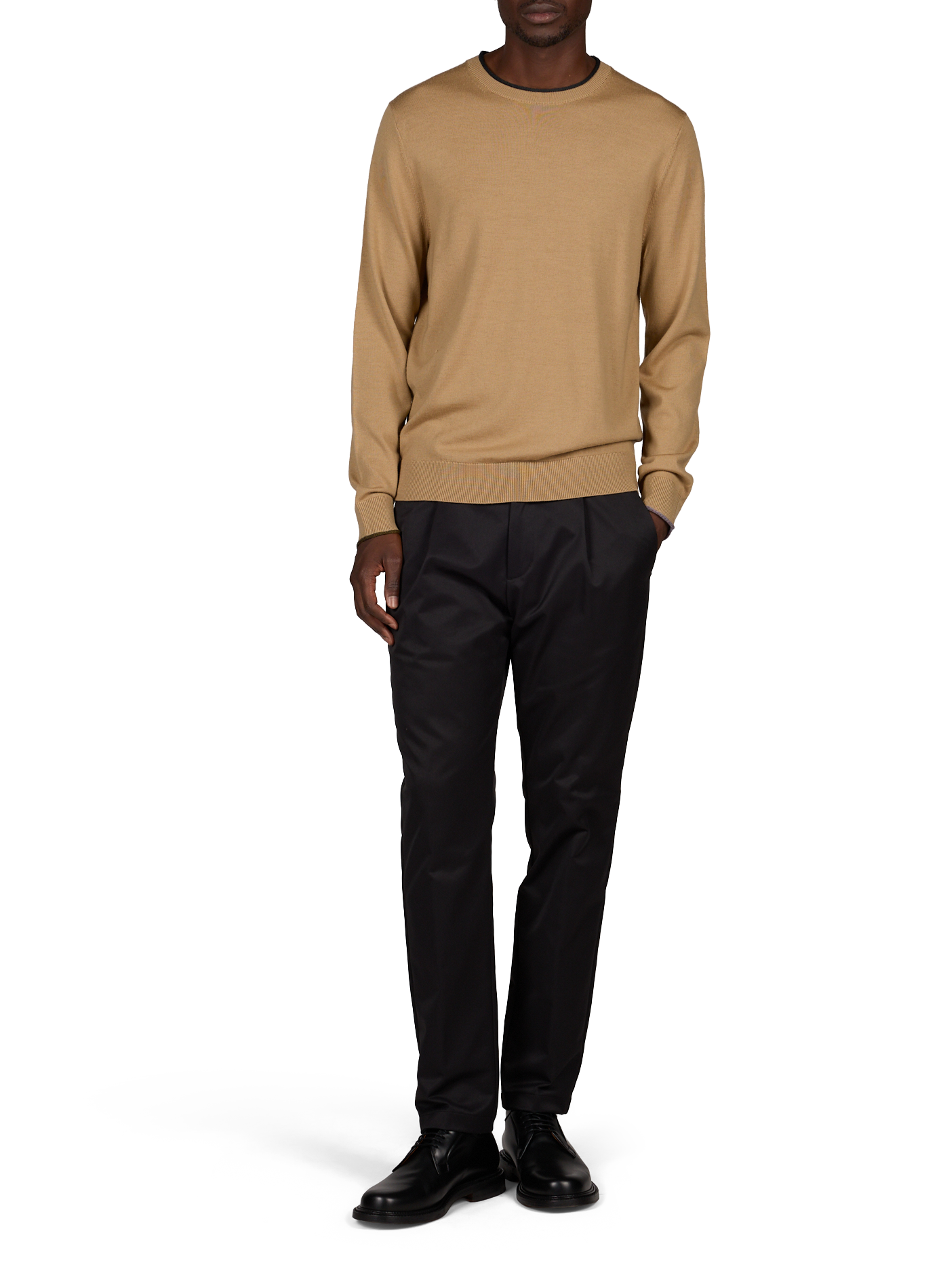 Pantaloni dritti HERNO Nero