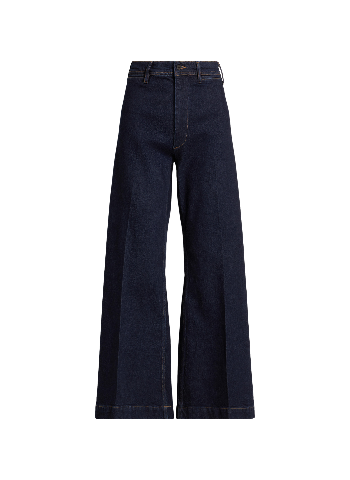 Boot-cut cotton blend jeans POLO RALPH LAUREN Blue