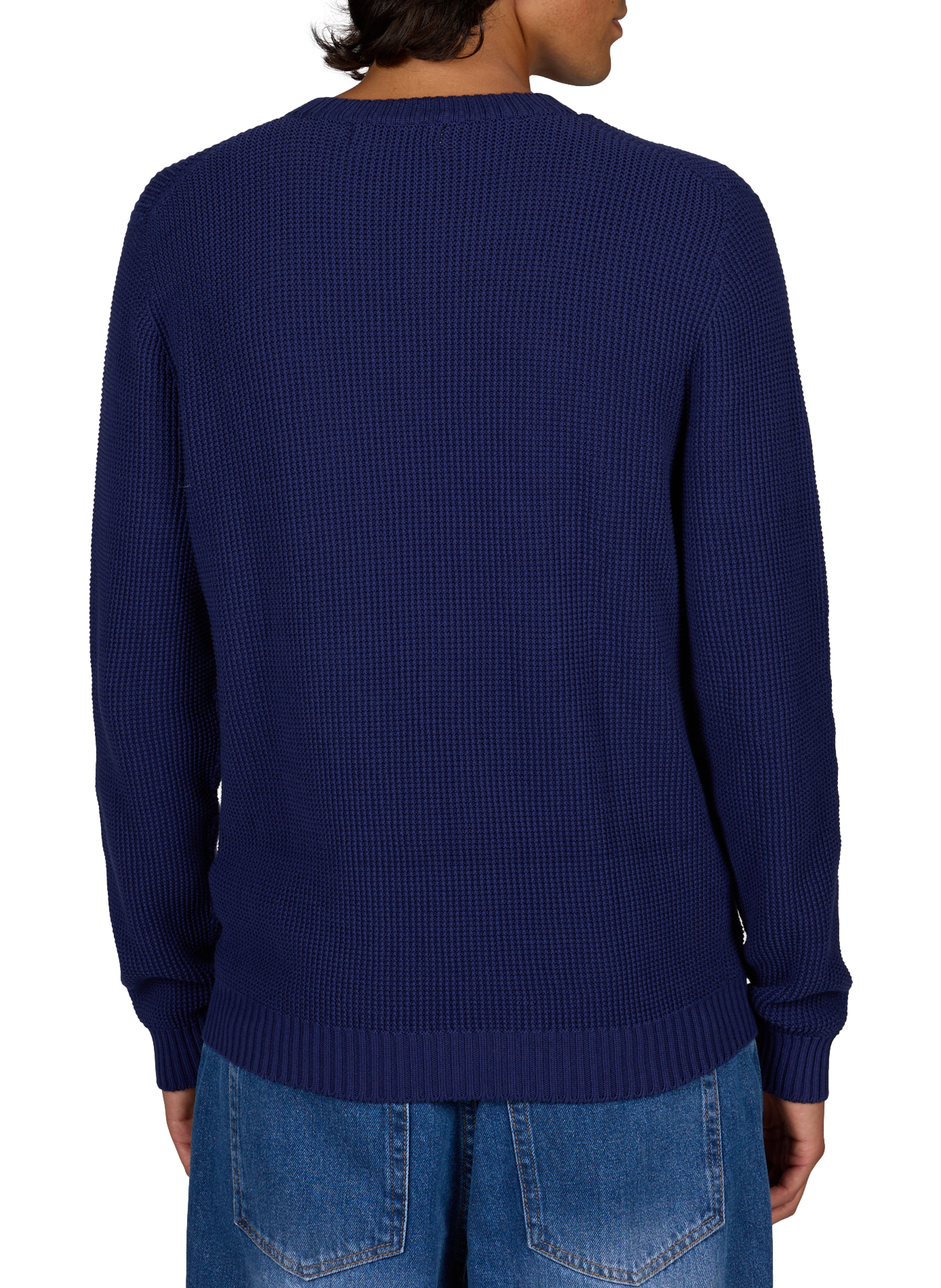 Straight Fréhel Organic Cotton Sweater CÉZEMBRE Blue