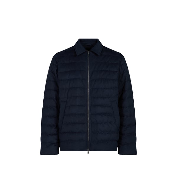 Blouson droit aspect matelassé Blouson droit aspect matelassé