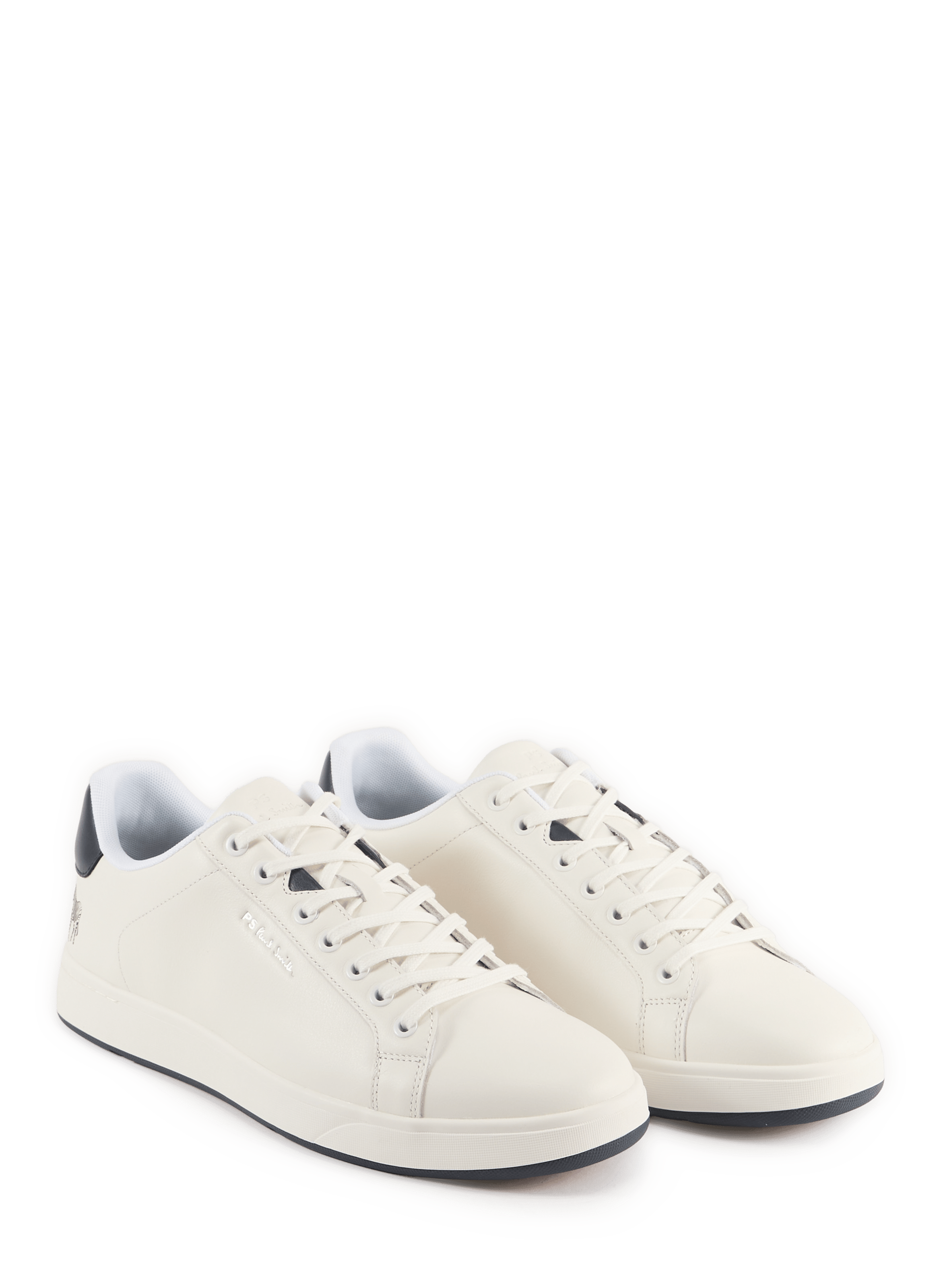Albany lace-up leather trainers PAUL SMITH White