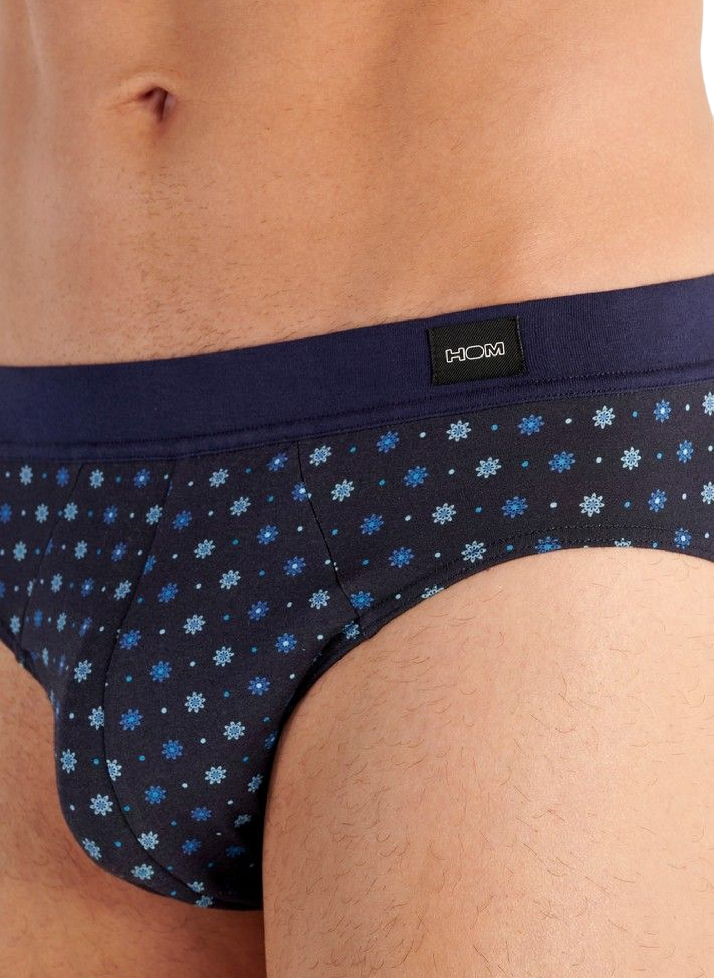 Printed briefs  HOM Blue