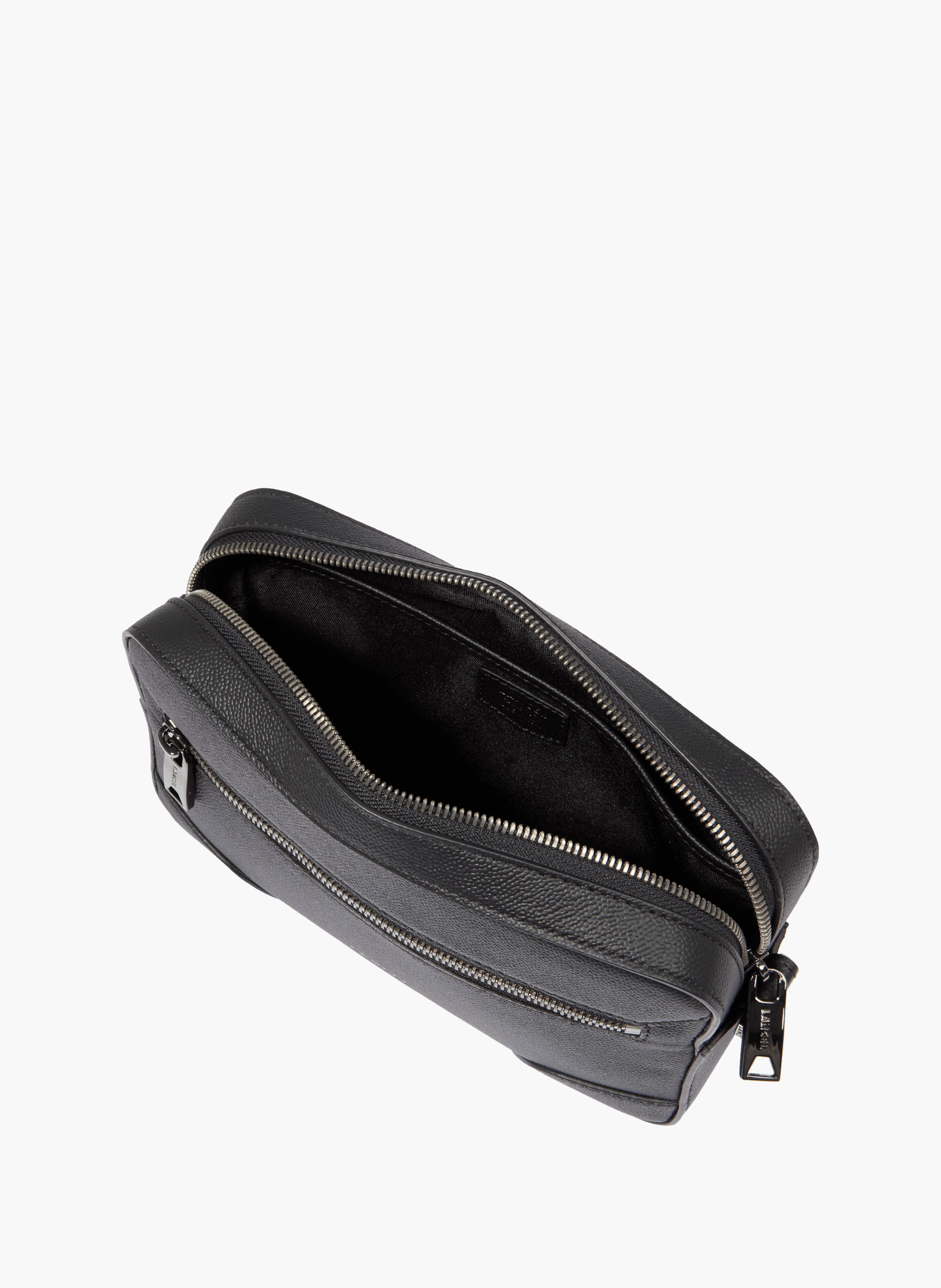 Sac caméra charlie de lancel en cuir LANCEL Noir