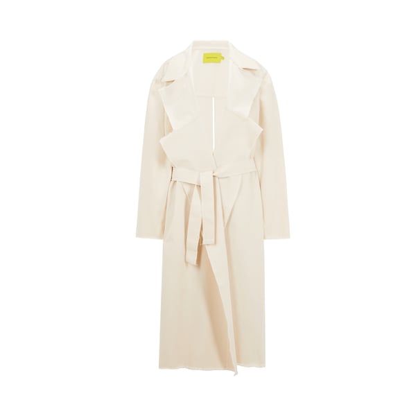 Trench en coton recyclé et organique mélangés