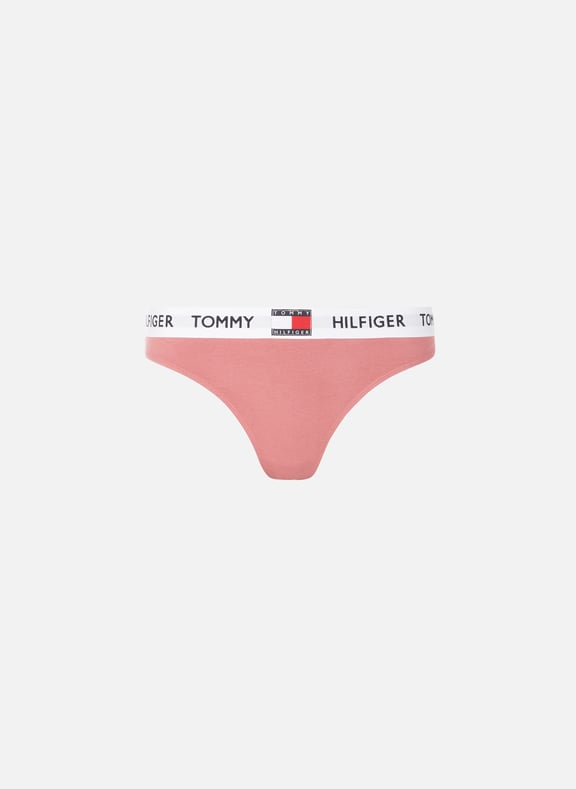 String en coton extensible Rose by TOMMY HILFIGER TOMMY HILFIGER String en coton extensible Rose
