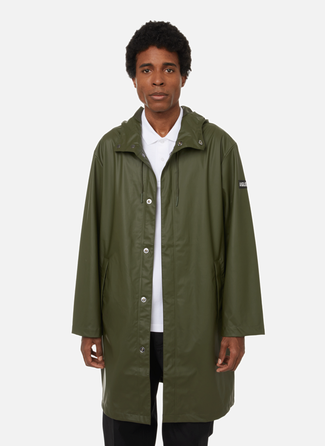 Hooded waterproof jacket AIGLE