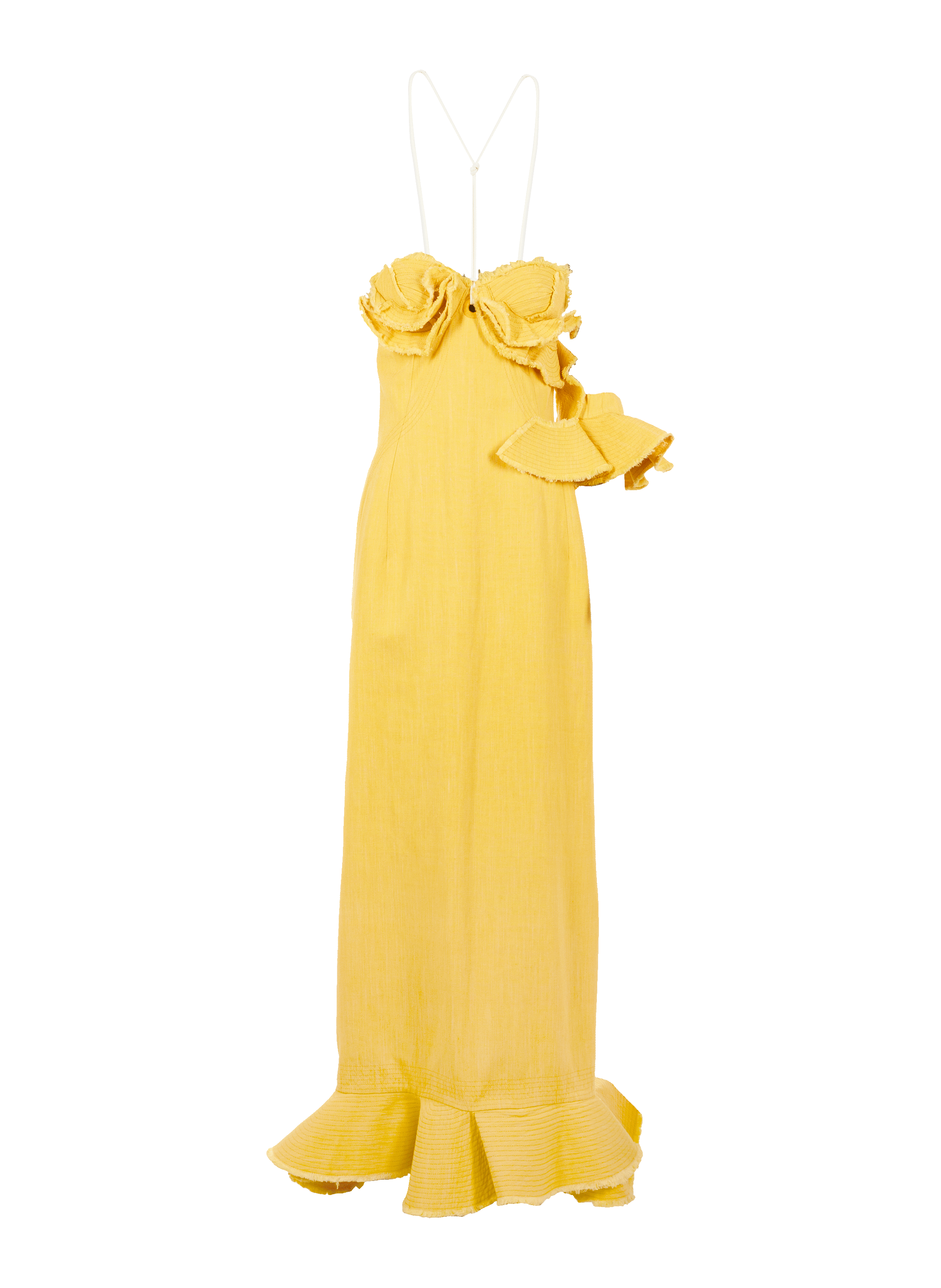 La robe Artichaut en lin mélangé