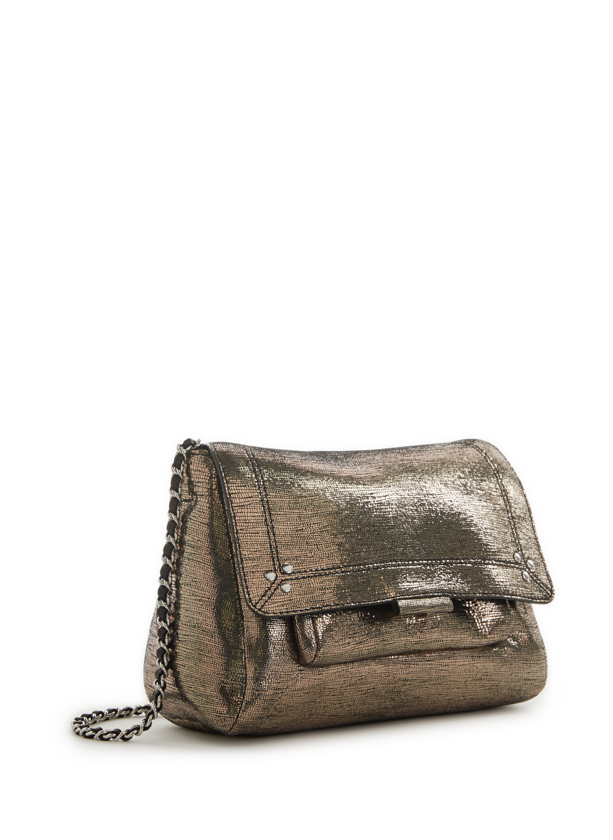 Sac bandoulière Lulu M en cuir